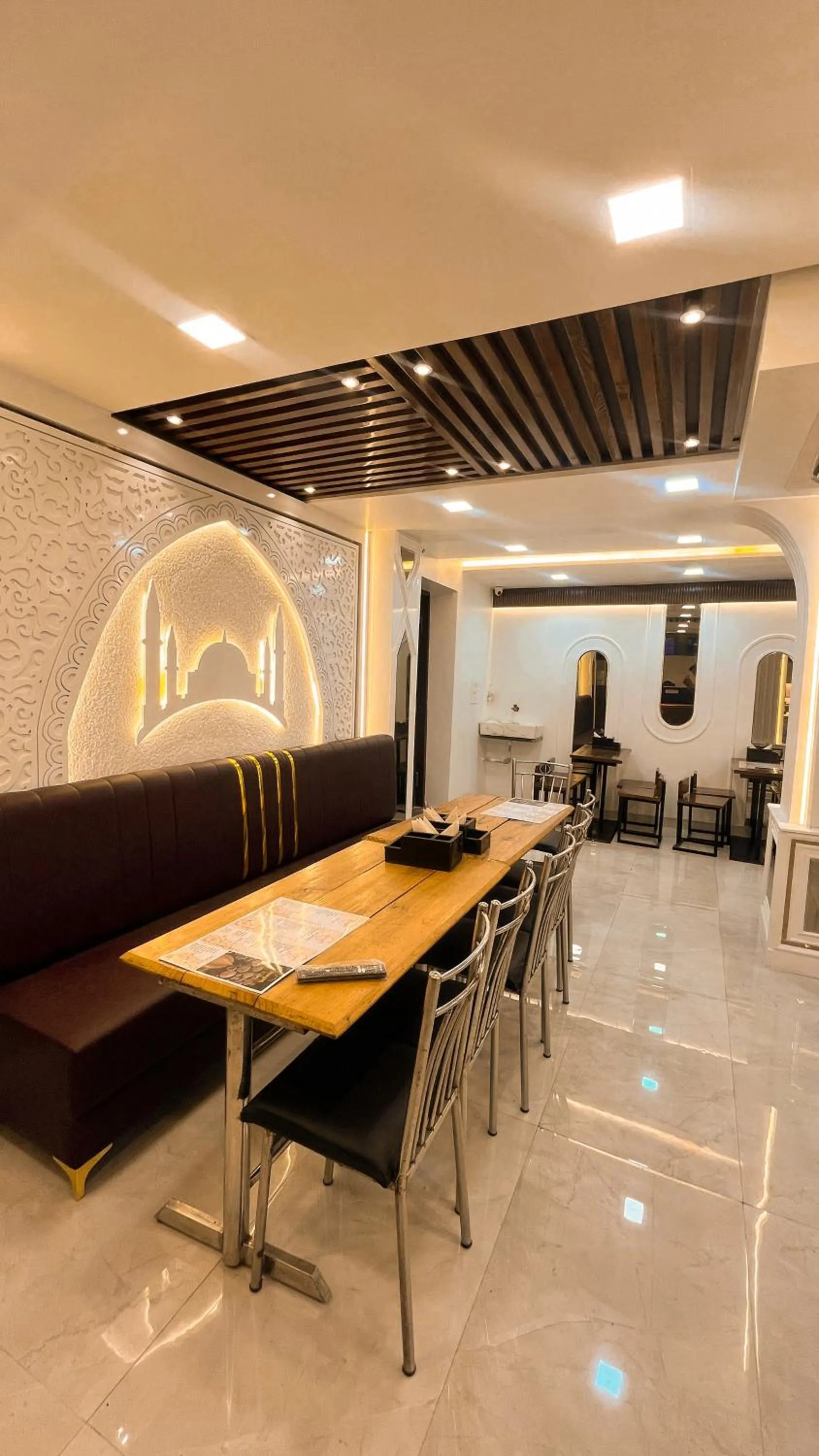 Restaurant/places to eat in The Vacation Villa Agra A Boutique Hotel Near Taj Mahal