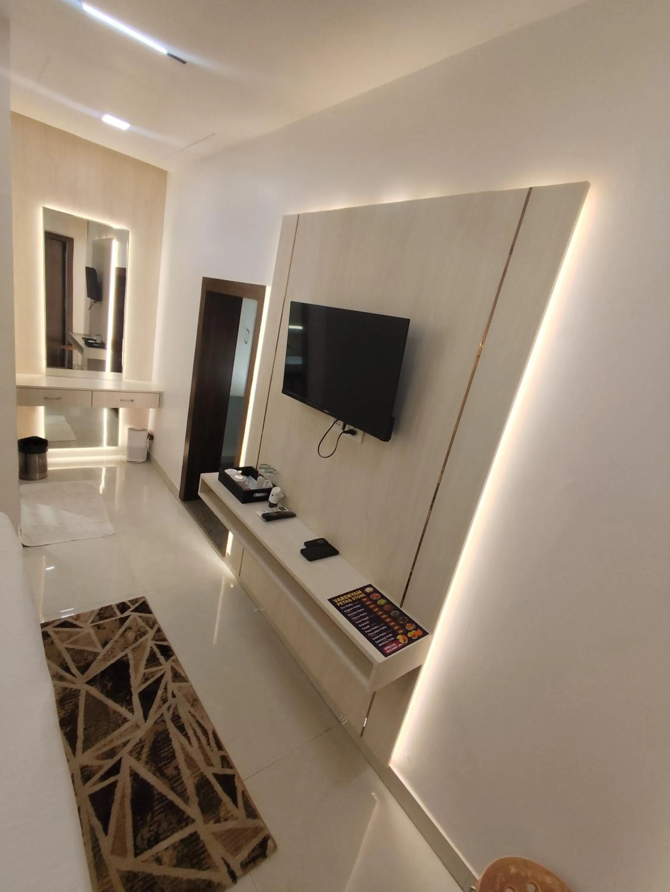 TV and multimedia in The Vacation Villa Agra A Boutique Hotel Near Taj Mahal