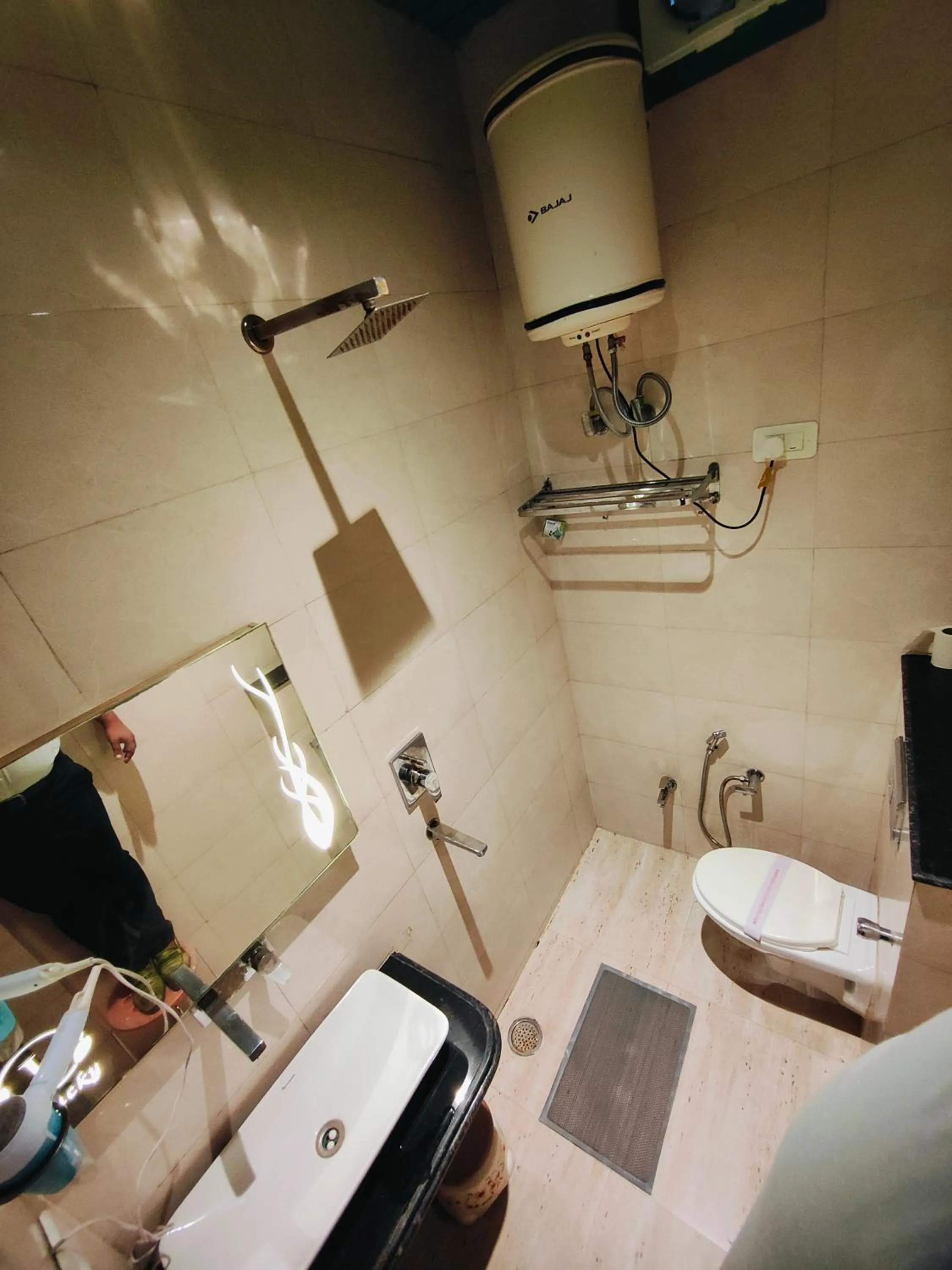 Bathroom in The Vacation Villa Agra A Boutique Hotel Near Taj Mahal