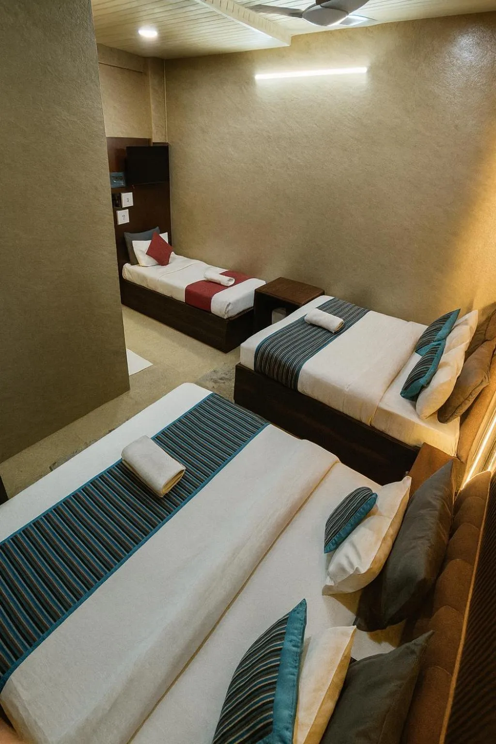 Bedroom, Bed in The Vacation Villa Agra A Boutique Hotel Near Taj Mahal