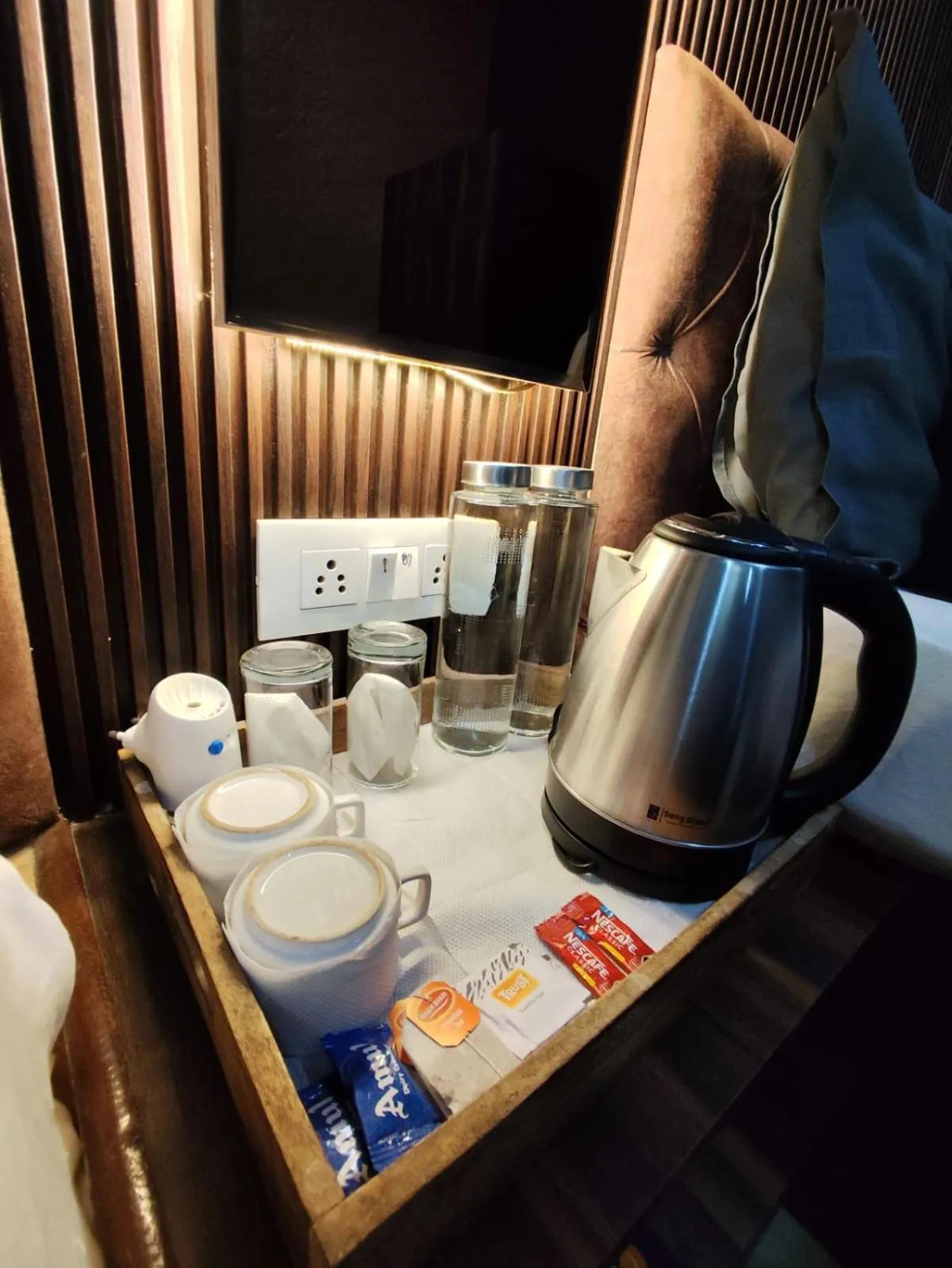 Coffee/tea facilities in The Vacation Villa Agra A Boutique Hotel Near Taj Mahal