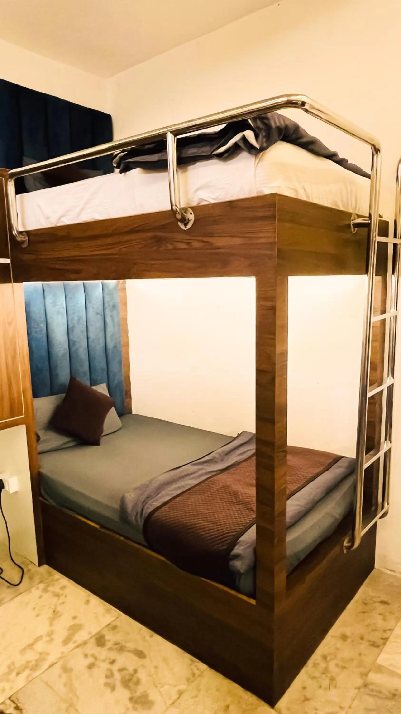 bunk bed, Bed in The Vacation Villa Agra A Boutique Hotel Near Taj Mahal