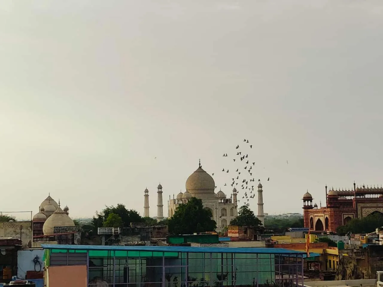 Balcony/Terrace in The Vacation Villa Agra A Boutique Hotel Near Taj Mahal