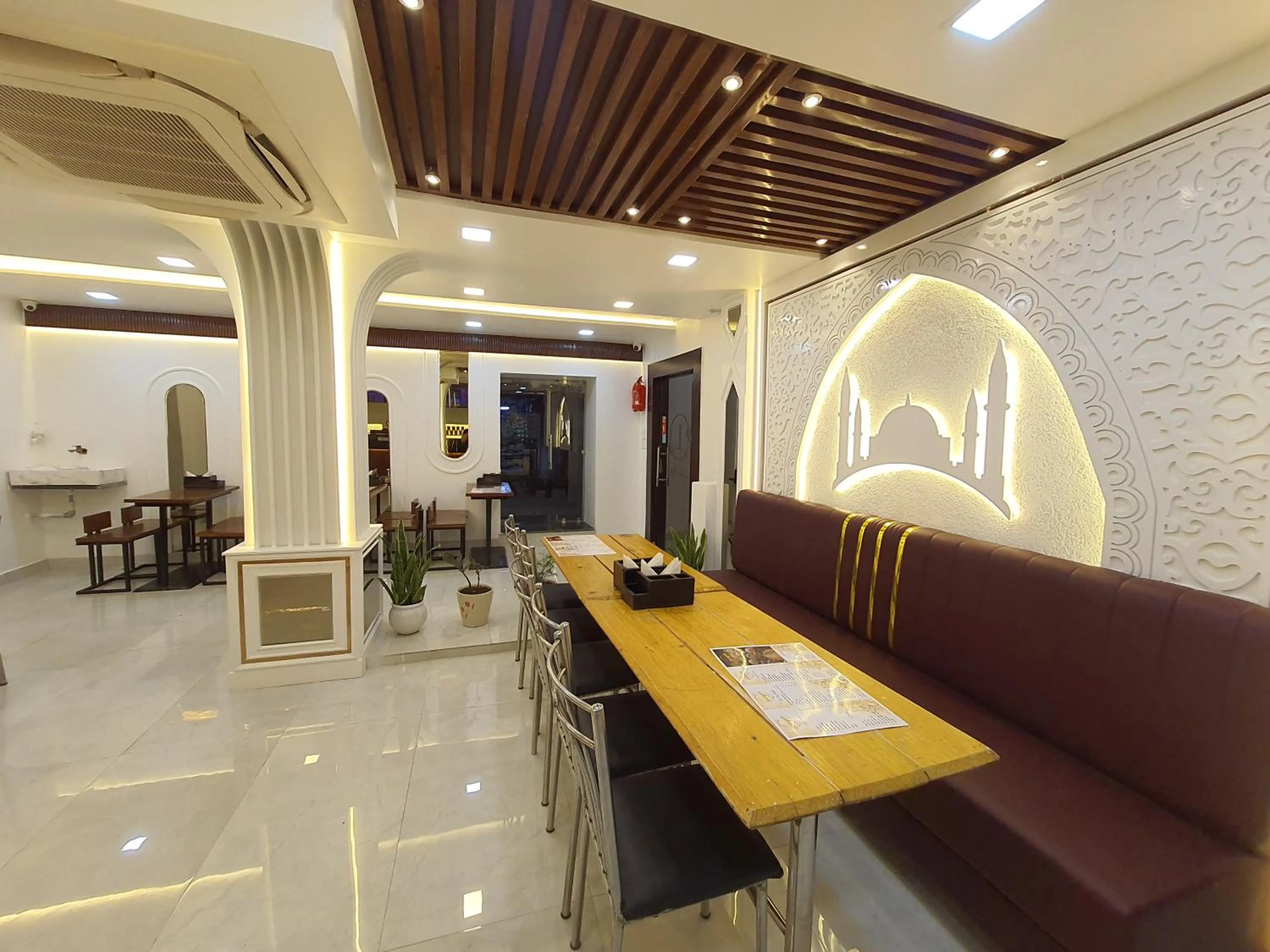 Restaurant/places to eat in The Vacation Villa Agra A Boutique Hotel Near Taj Mahal