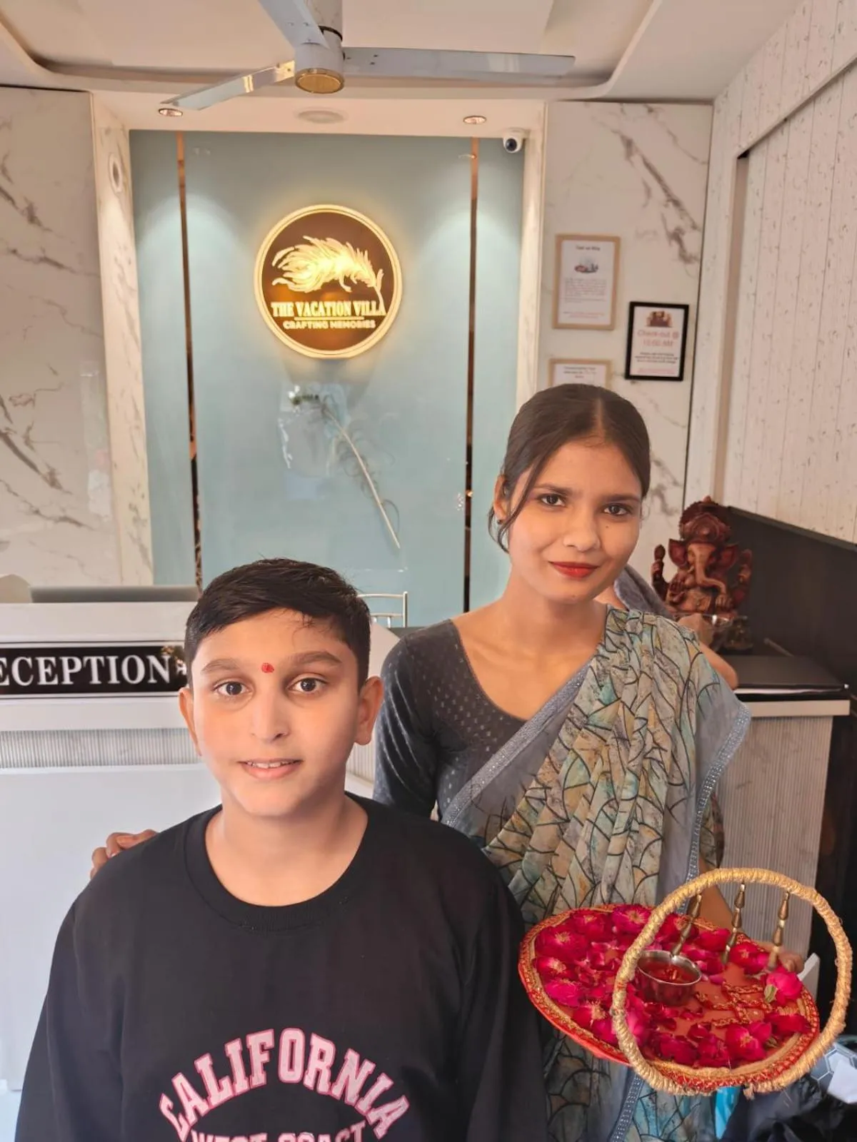 Lobby or reception in The Vacation Villa Agra A Boutique Hotel Near Taj Mahal