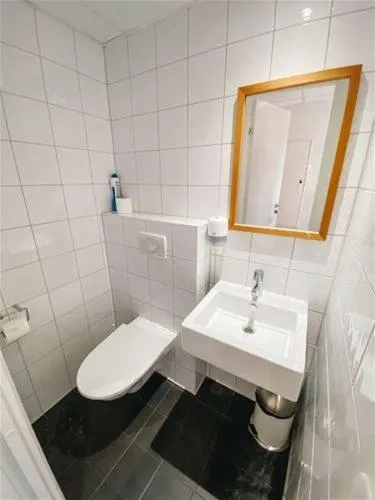 Bathroom in Hovdestøylen Apartments