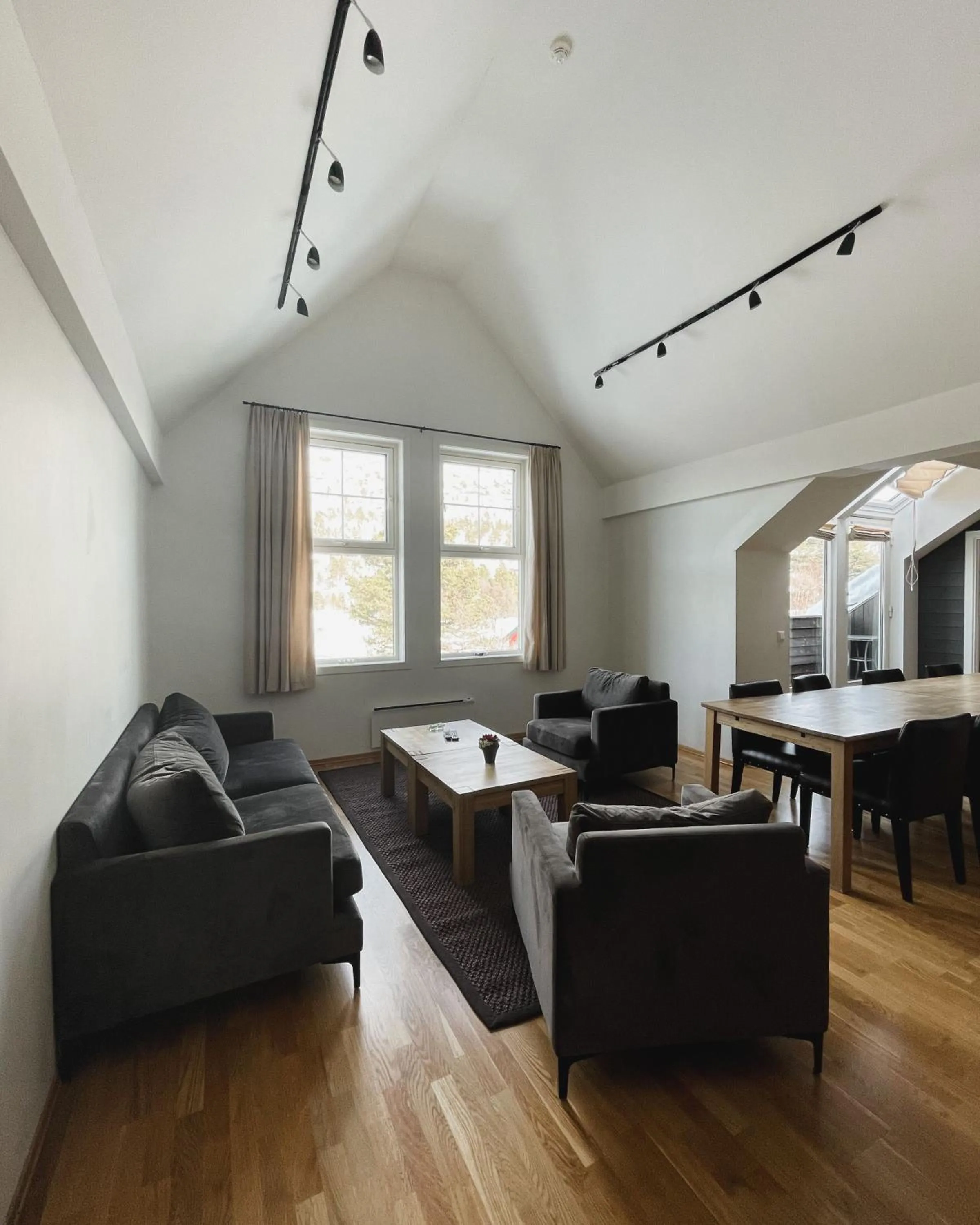 Living room in Hovdestøylen Apartments