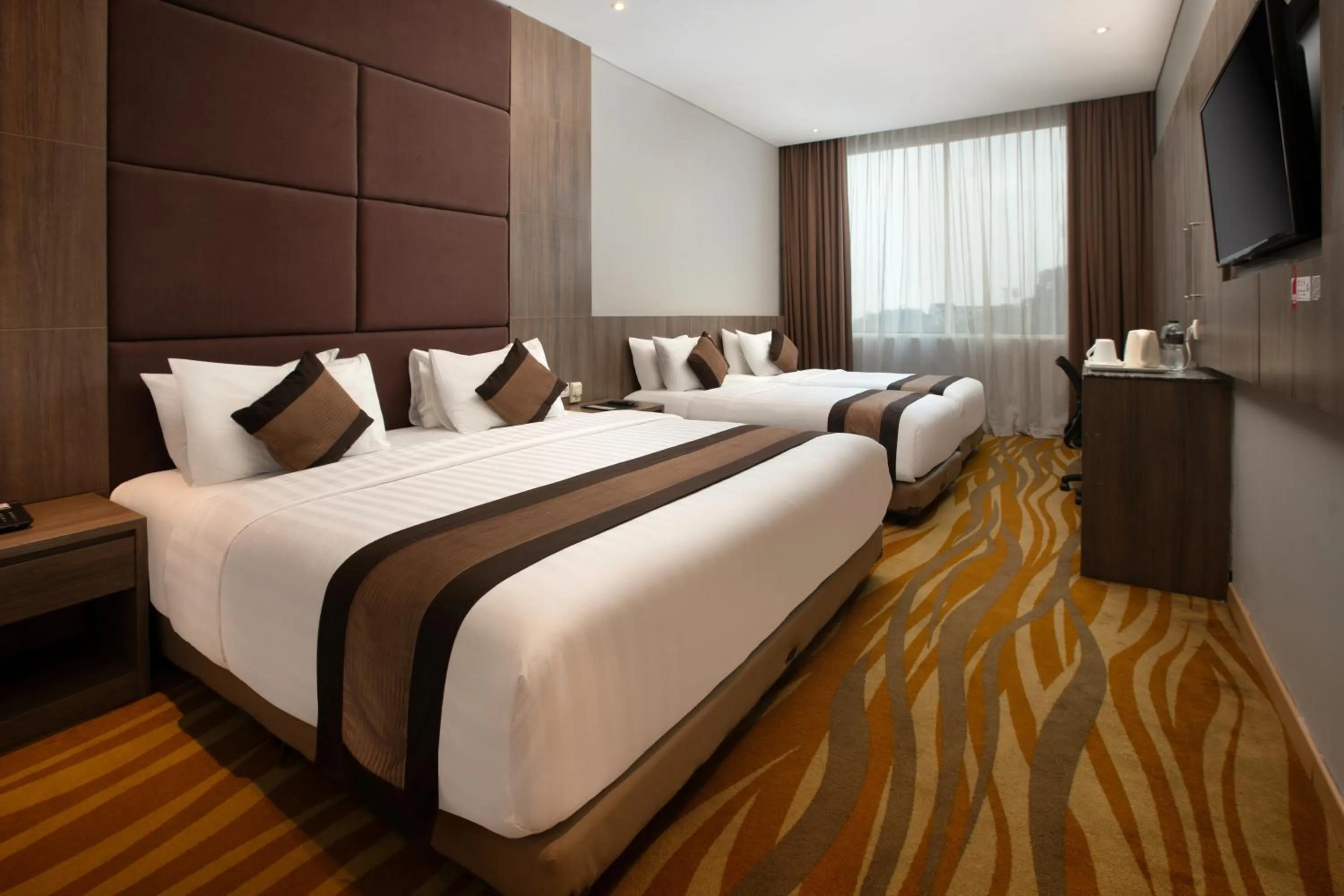 Bedroom, Bed in Grand Tjokro Premiere Bandung