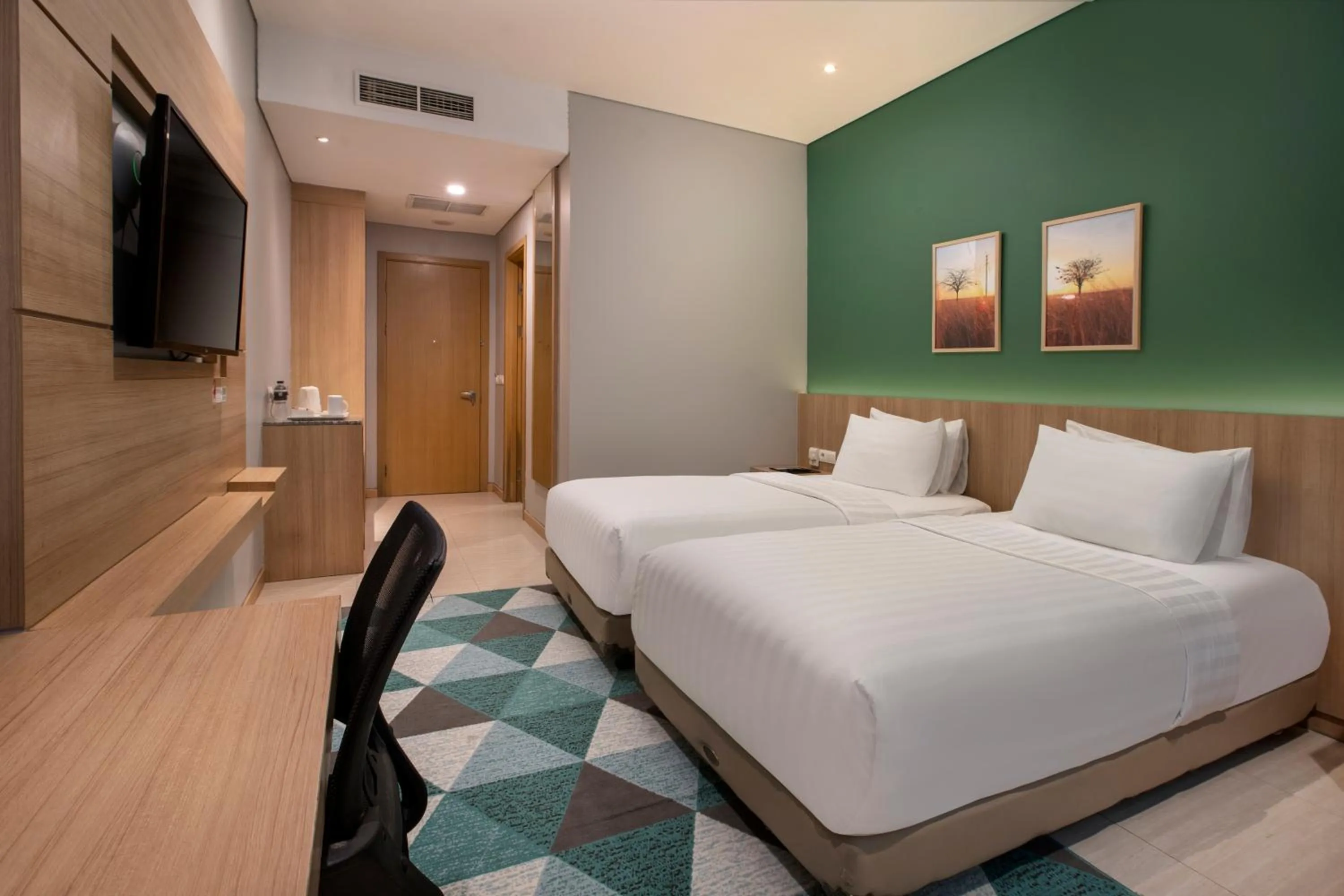 Bedroom, Bed in Grand Tjokro Premiere Bandung