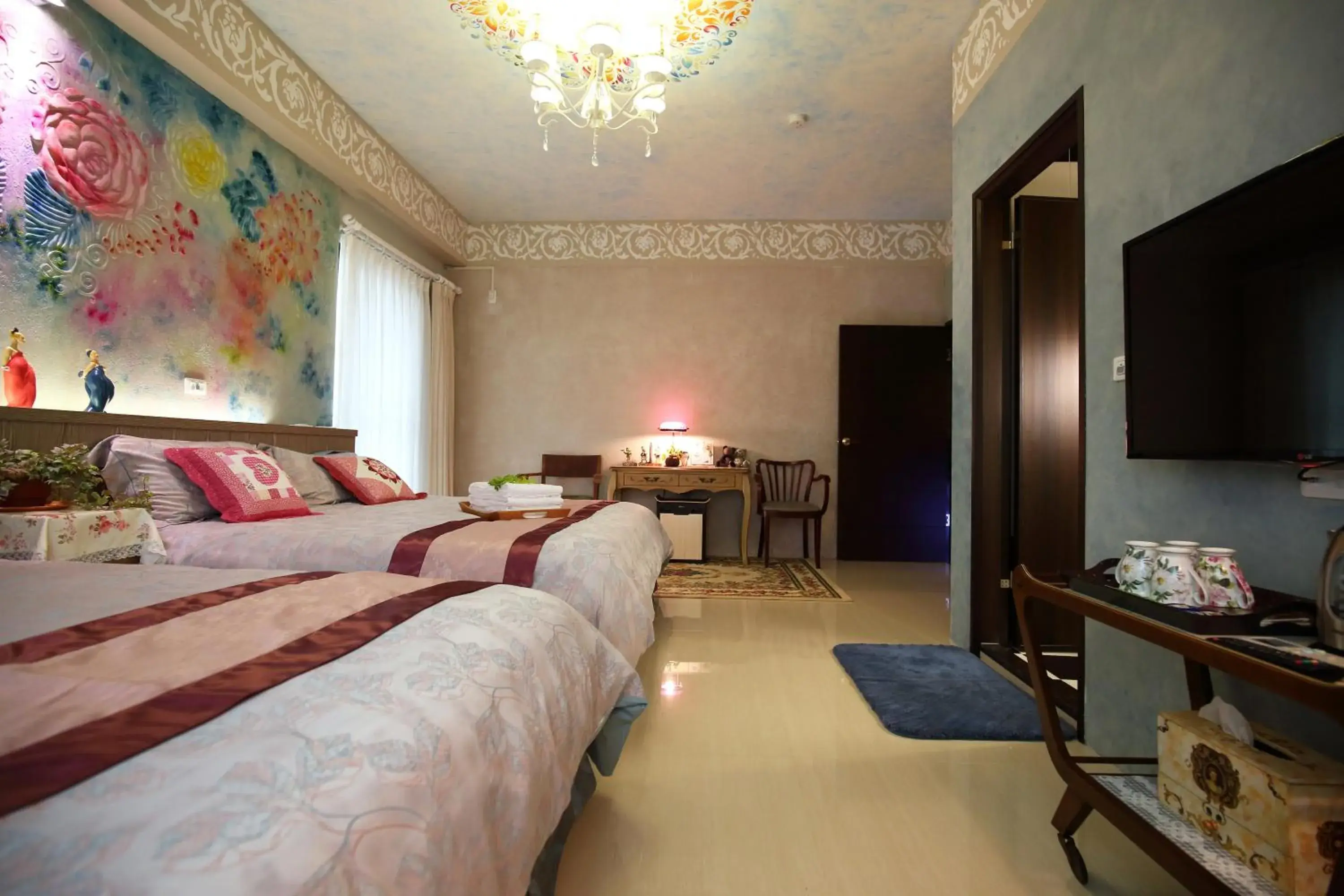 Quadruple Room with Bath in Sweet Heart B&B Quadruple Room with Bath in Sweet Heart B&B