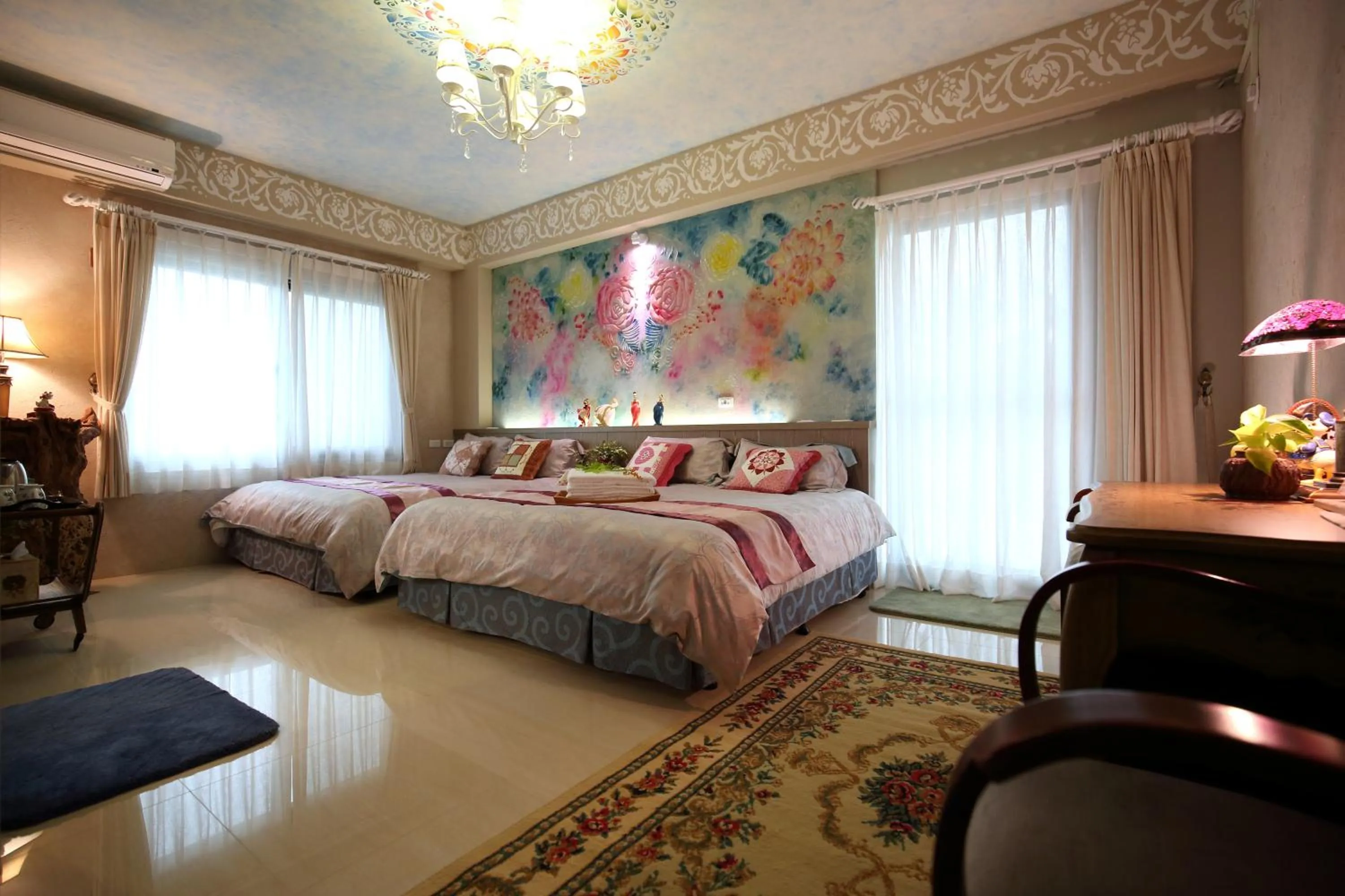 Bed in Sweet Heart B&B