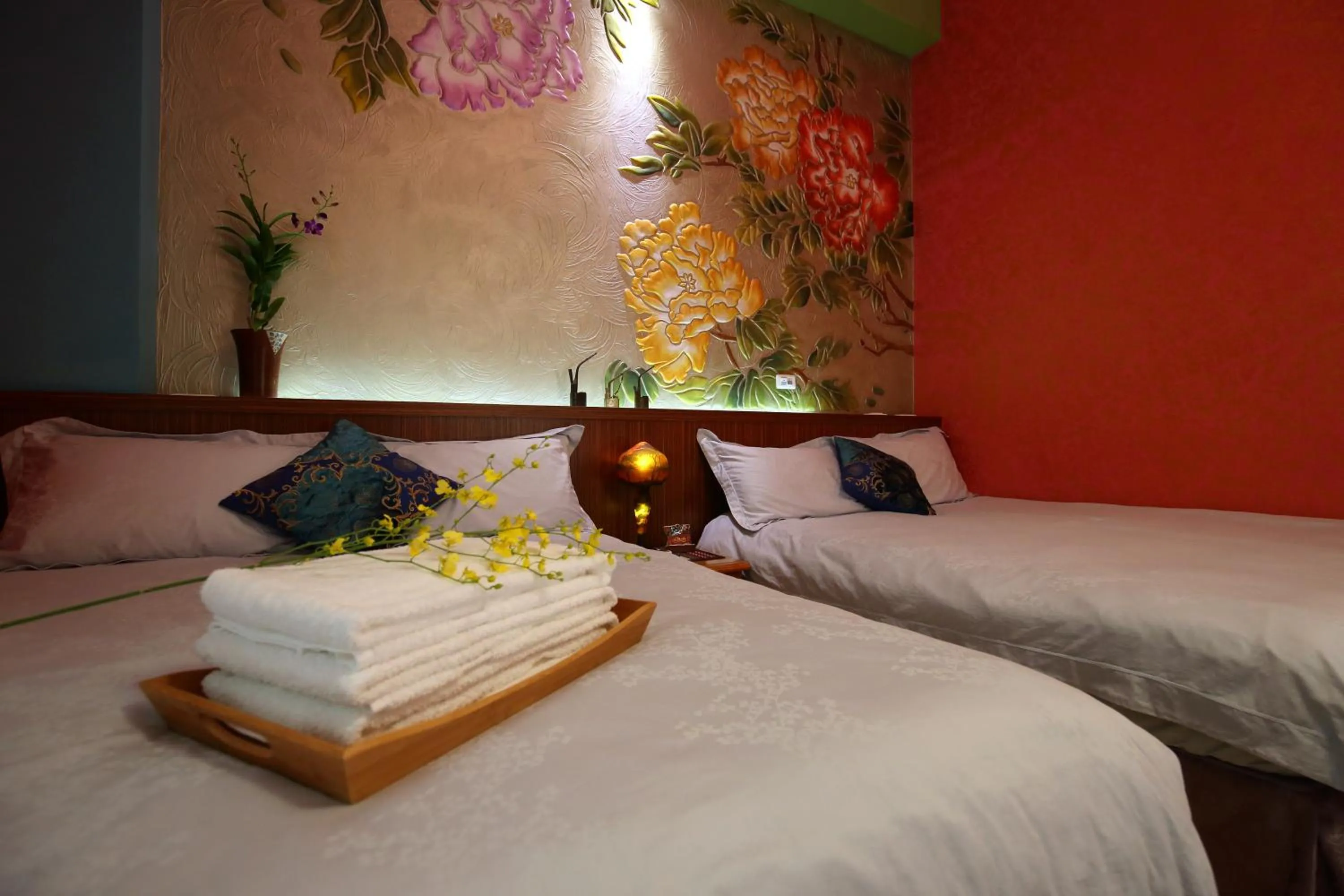 Decorative detail, Bed in Sweet Heart B&B