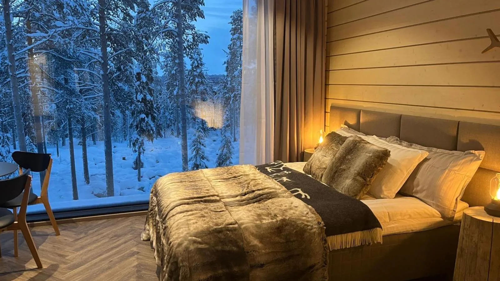 Bed in Adults Only Invisible Forest Lodge & SPA