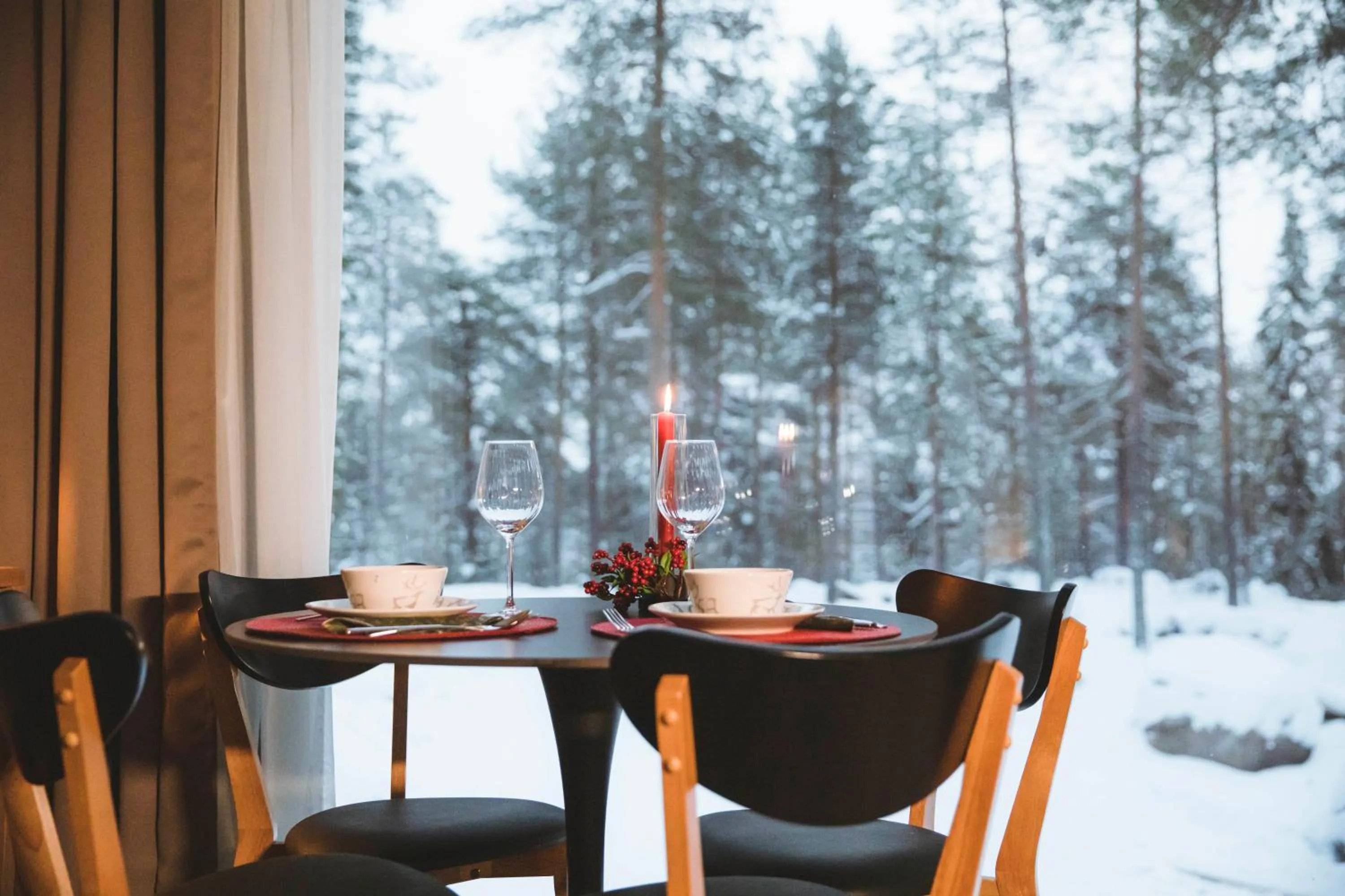 Natural landscape in Adults Only Invisible Forest Lodge & SPA