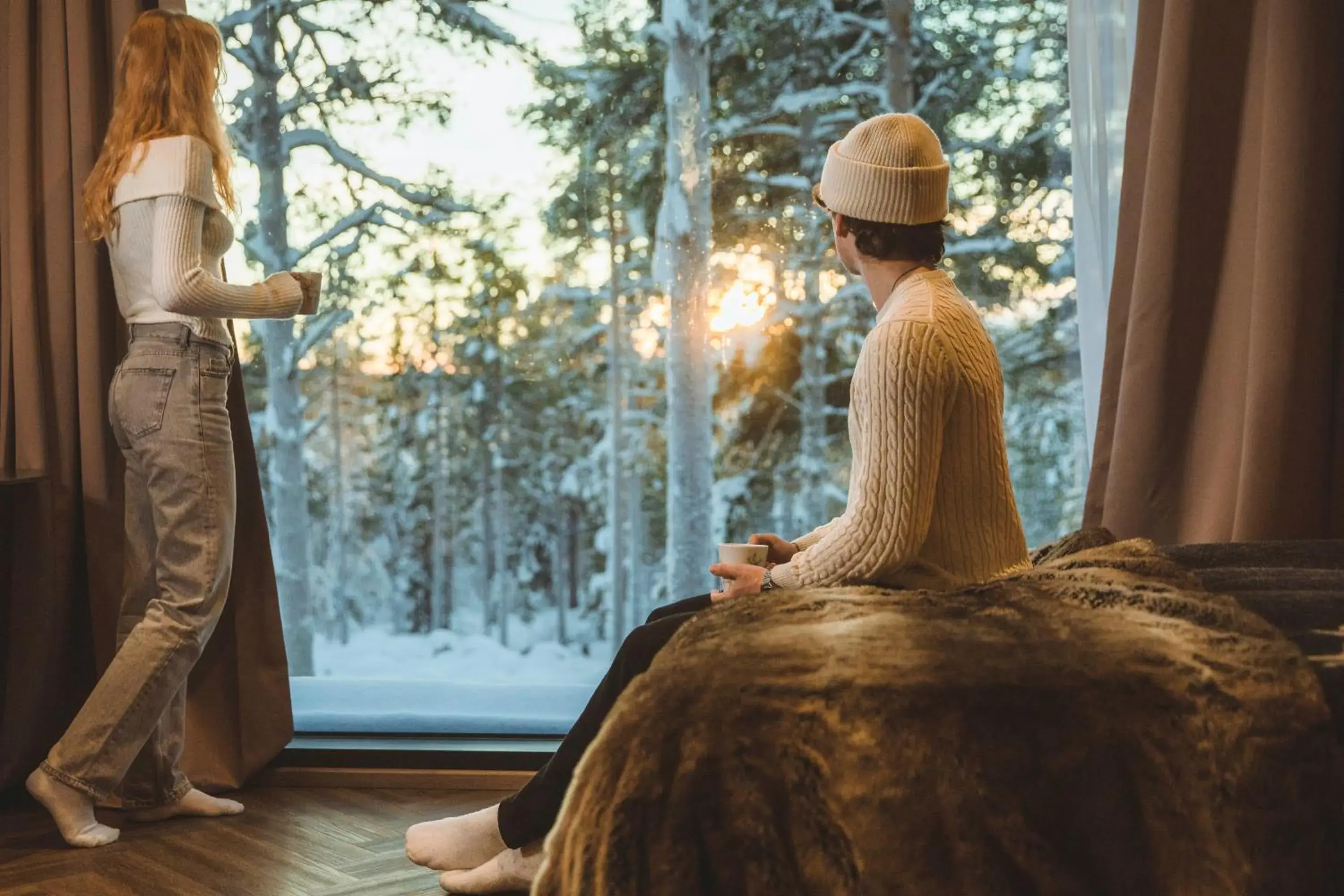 Garden view in Adults Only Invisible Forest Lodge & SPA Garden view in Adults Only Invisible Forest Lodge & SPA