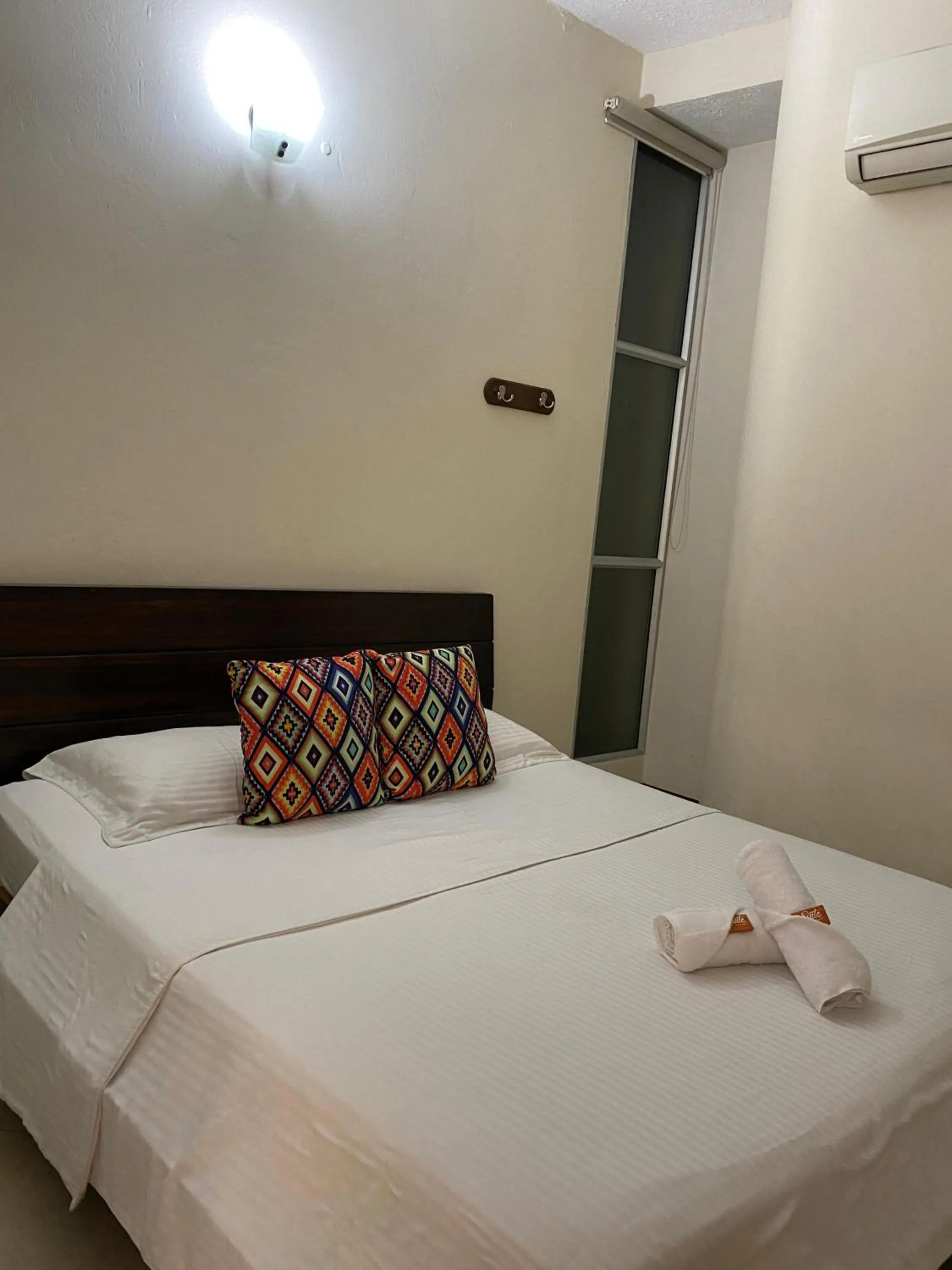 Bed in Hotel Tierra Santa Santa Fe de Antioquia