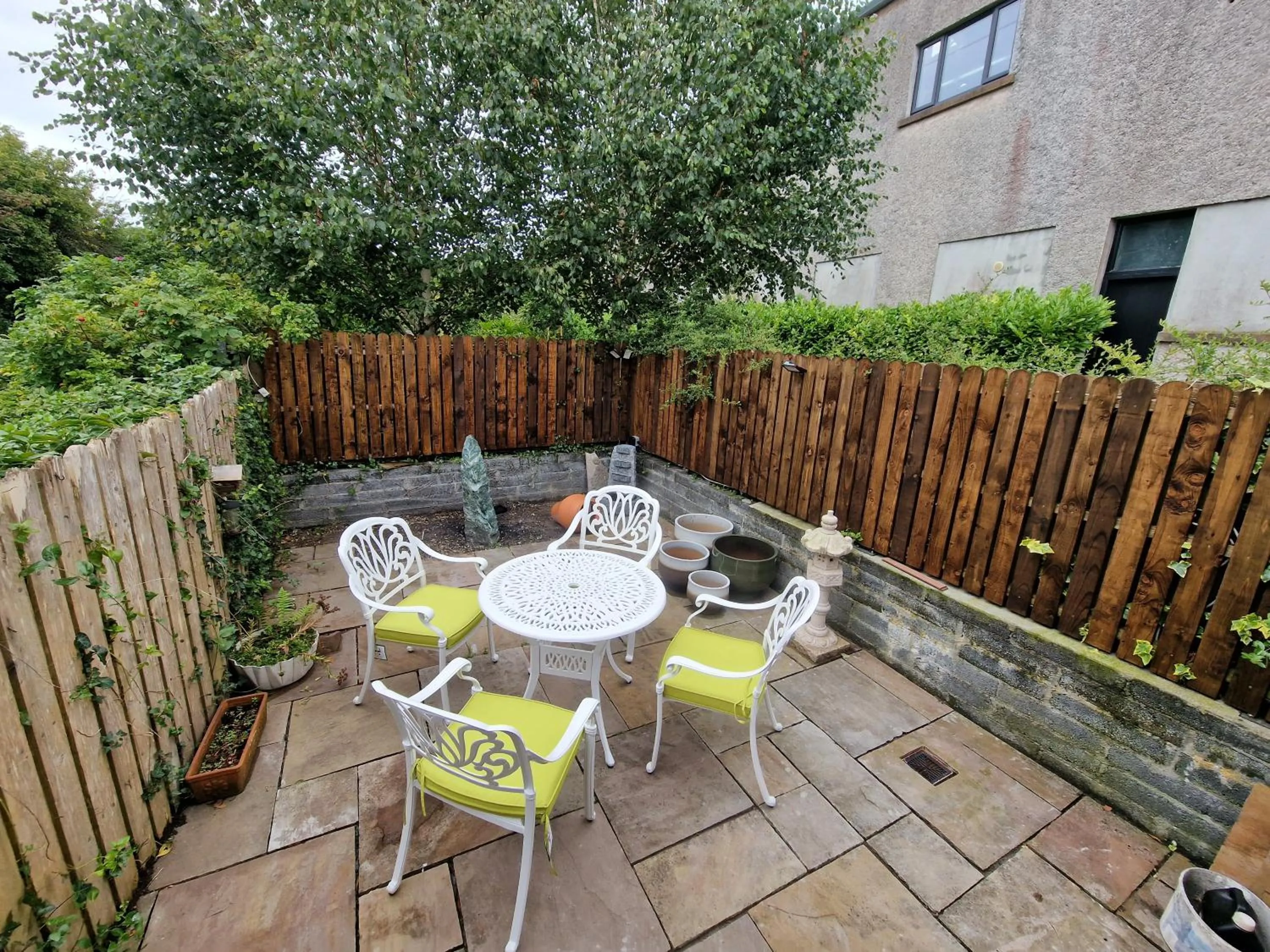 Patio in Central Westport Town House