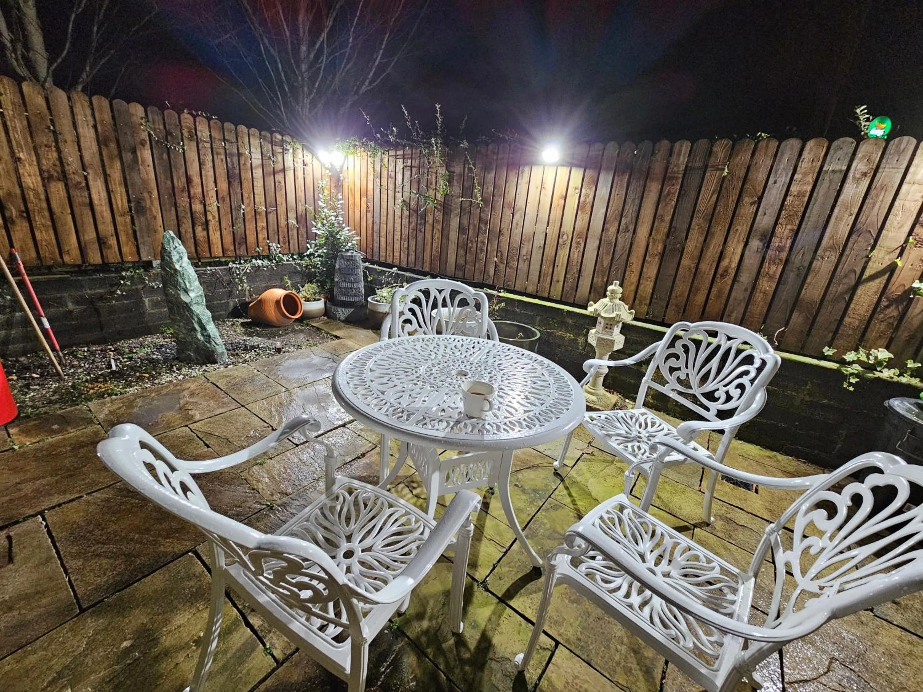 Patio in Central Westport Town House