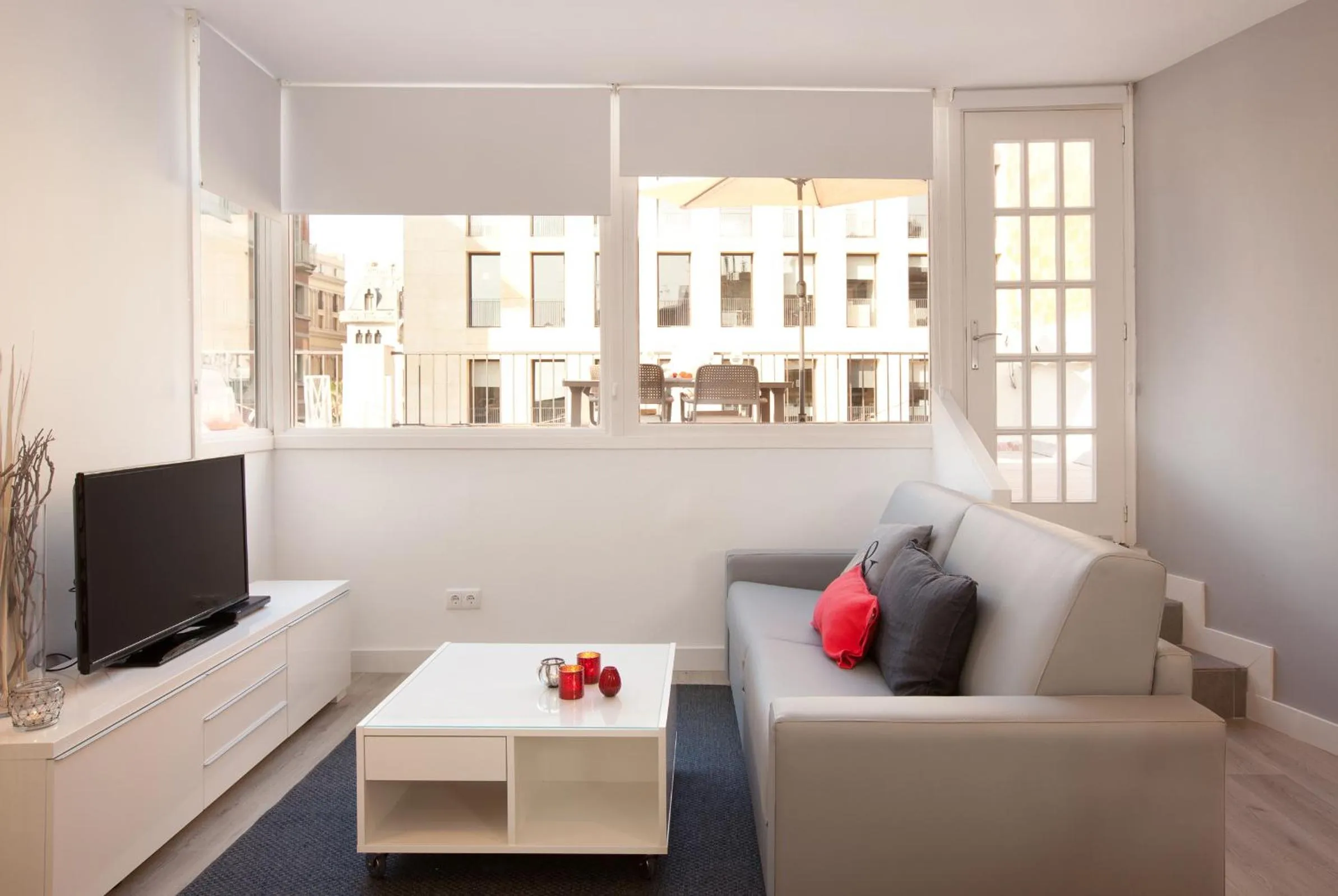 Living room in Click&Flat Seneca Suites