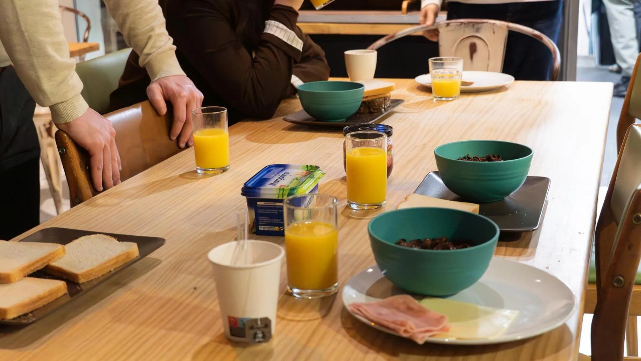 Food close-up in The Nomad Hostel&Pension