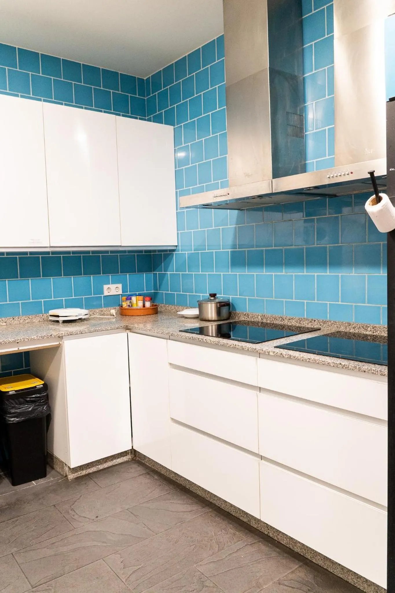 Communal kitchen in The Nomad Hostel&Pension