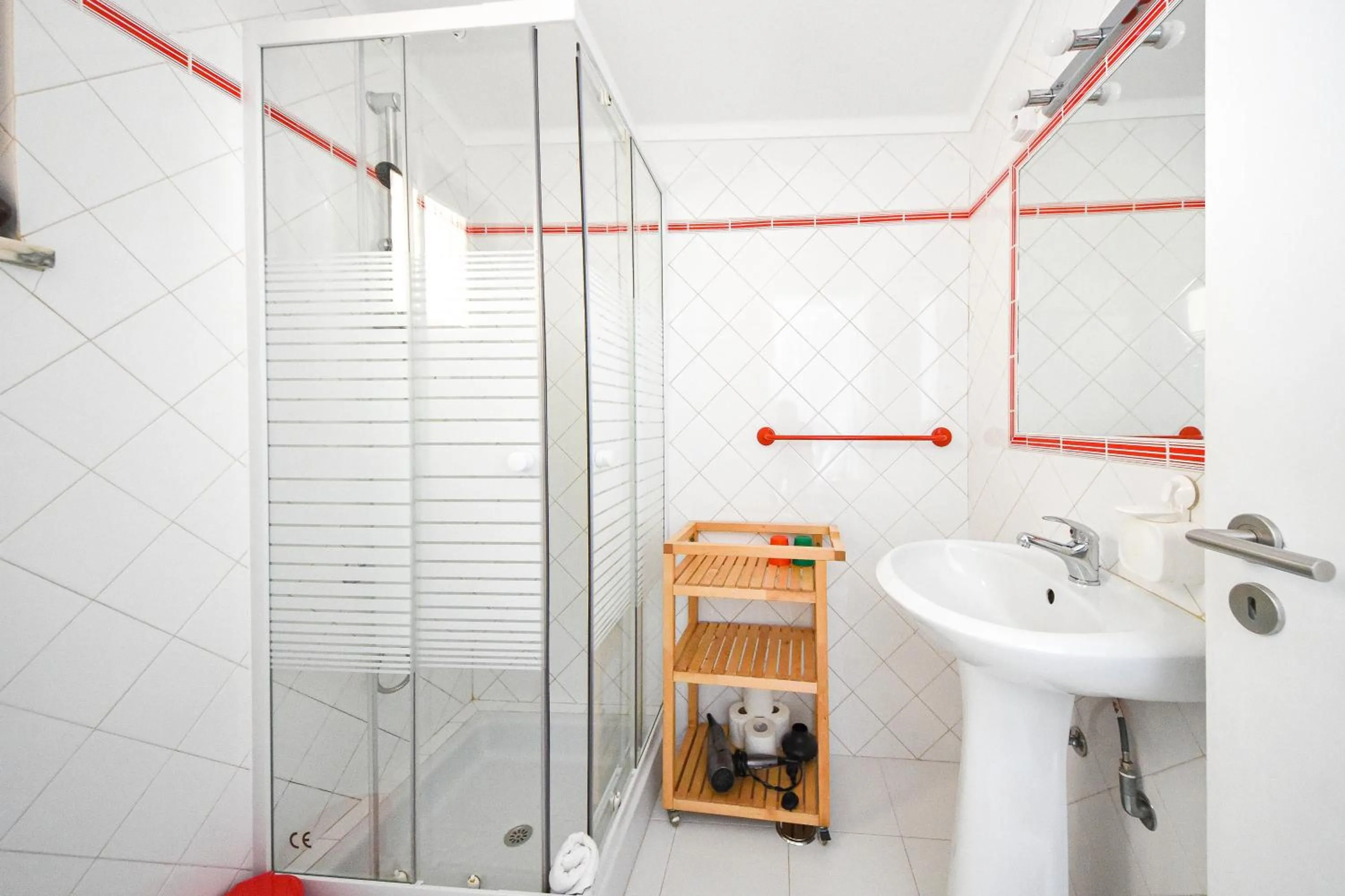 Shower in Blue Door Lagos