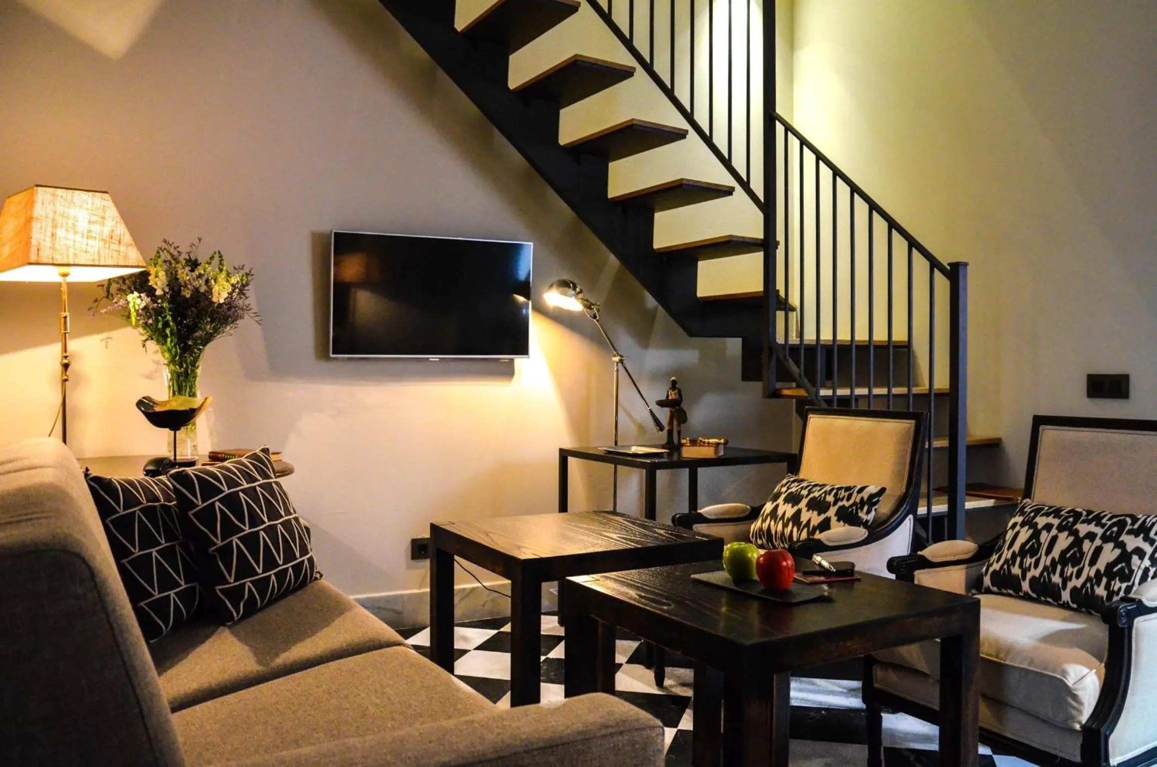 Living room in Aguilas5 SevillaSuites