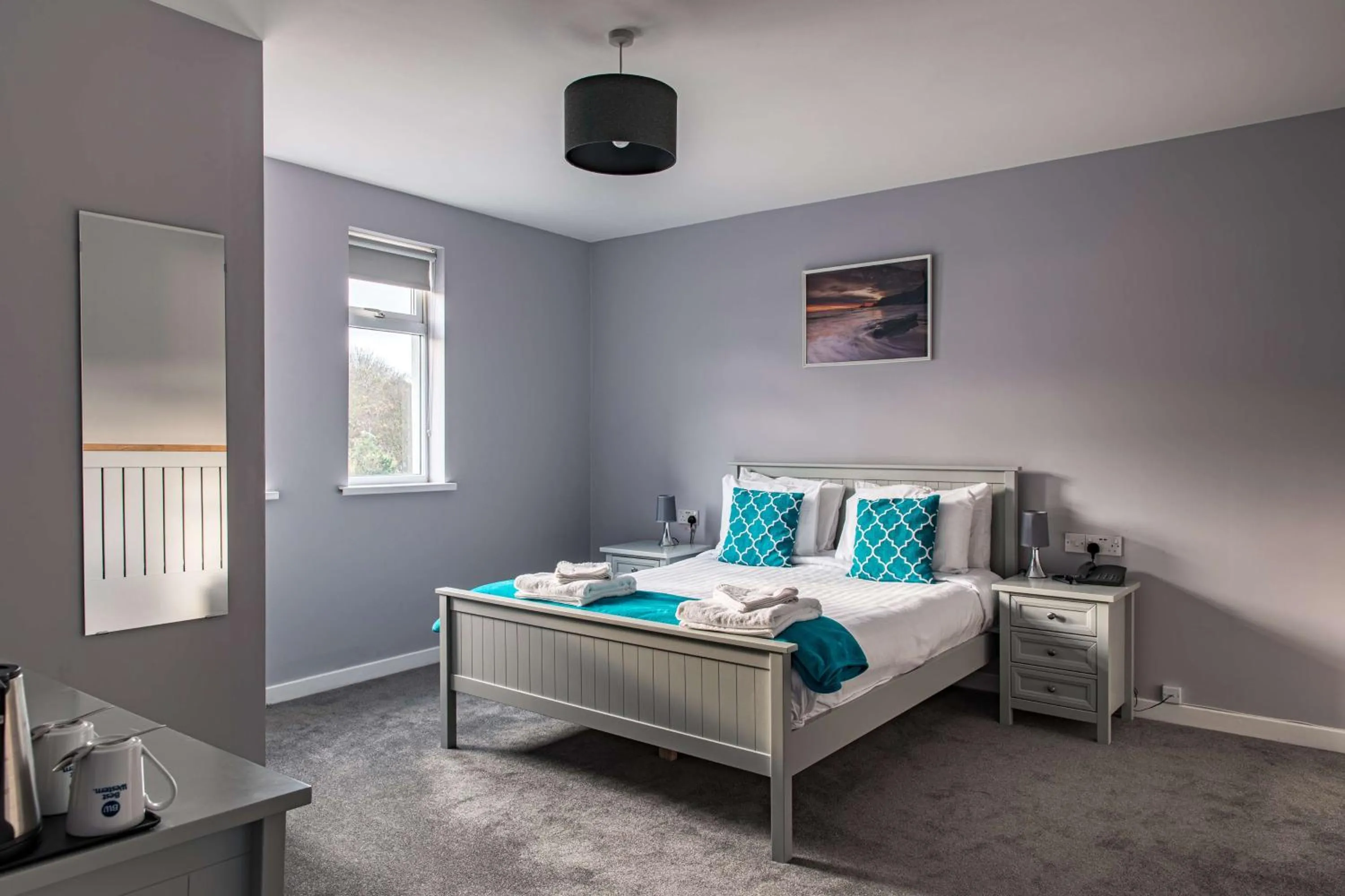 Bed in The Sea Hotel