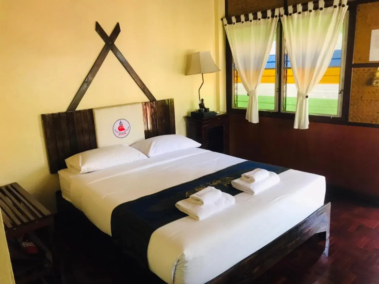 Bedroom, Bed in Golden Triangle Palace Hotel Bedroom, Bed in Golden Triangle Palace Hotel