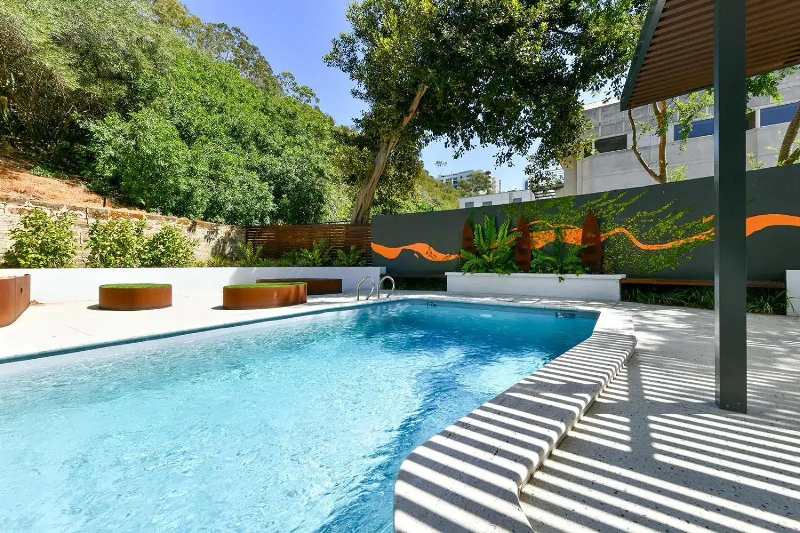 Pool view in Aurea Hotel Perth Kings Park Pool view in Aurea Hotel Perth Kings Park