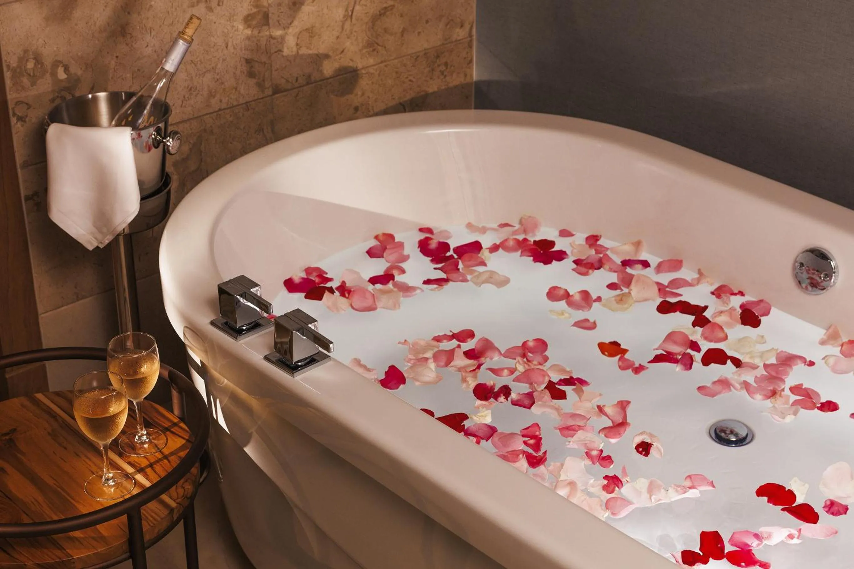 Bathroom in BON Hotel at VidantaWorld Nuevo Vallarta