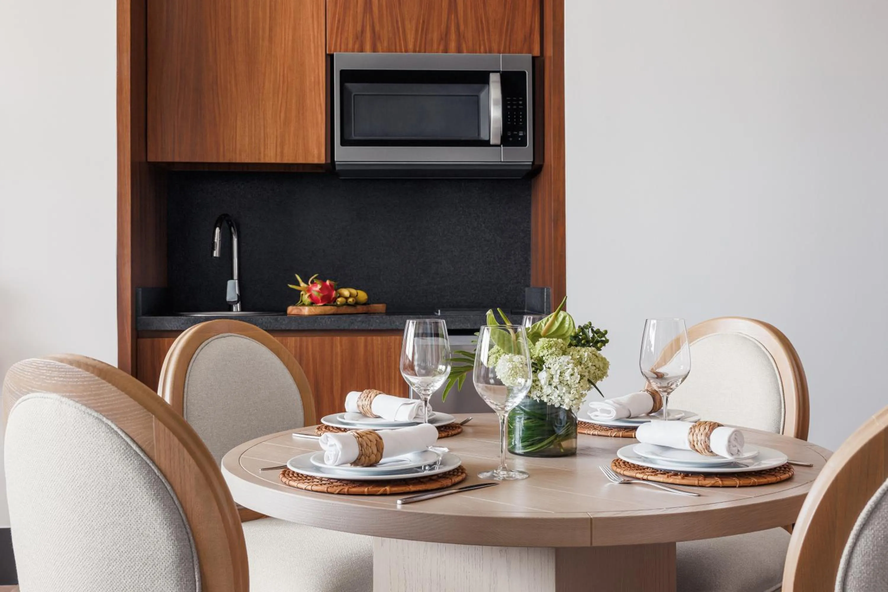 Kitchen or kitchenette in BON Hotel at VidantaWorld Nuevo Vallarta