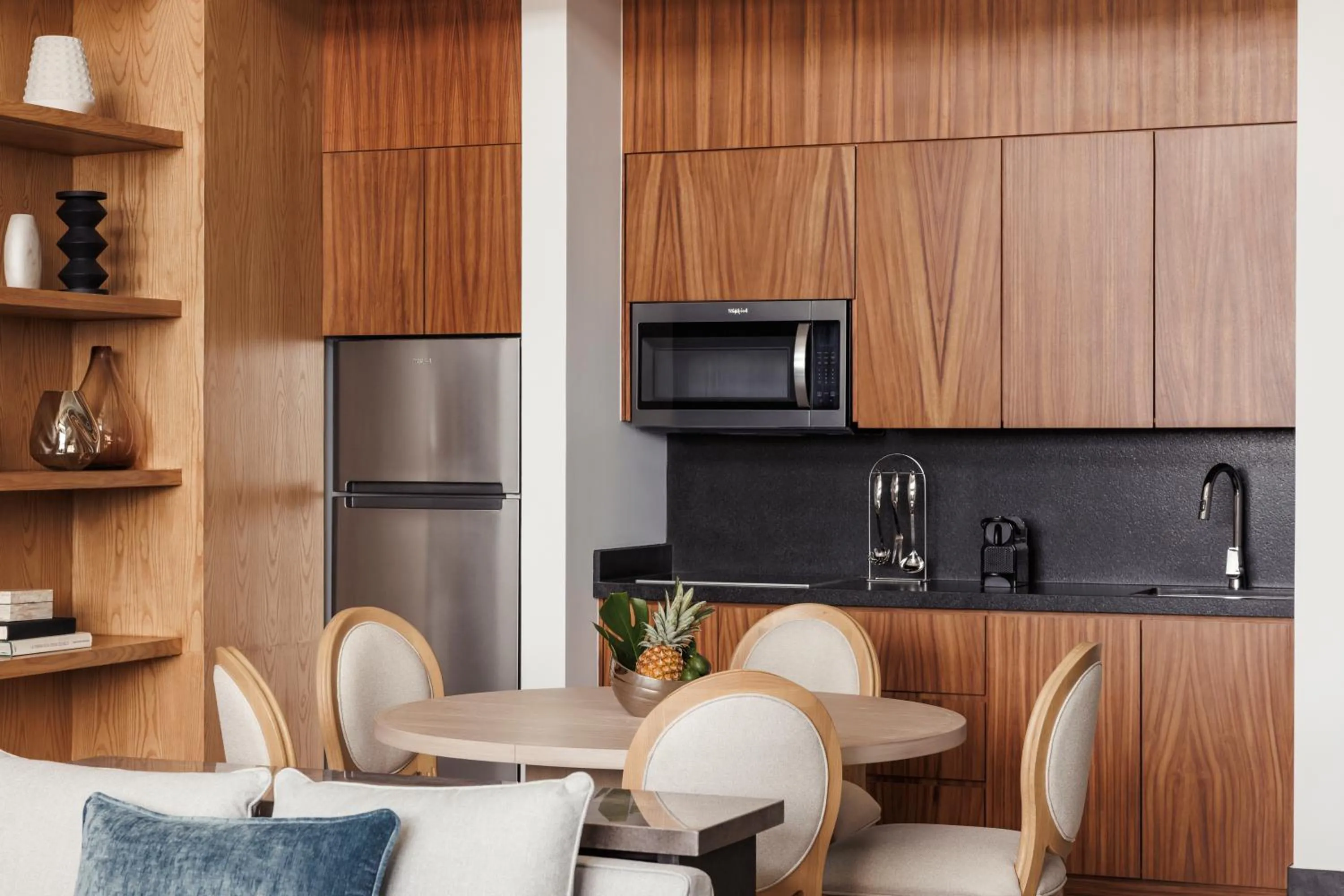 Kitchen or kitchenette in BON Hotel at VidantaWorld Nuevo Vallarta