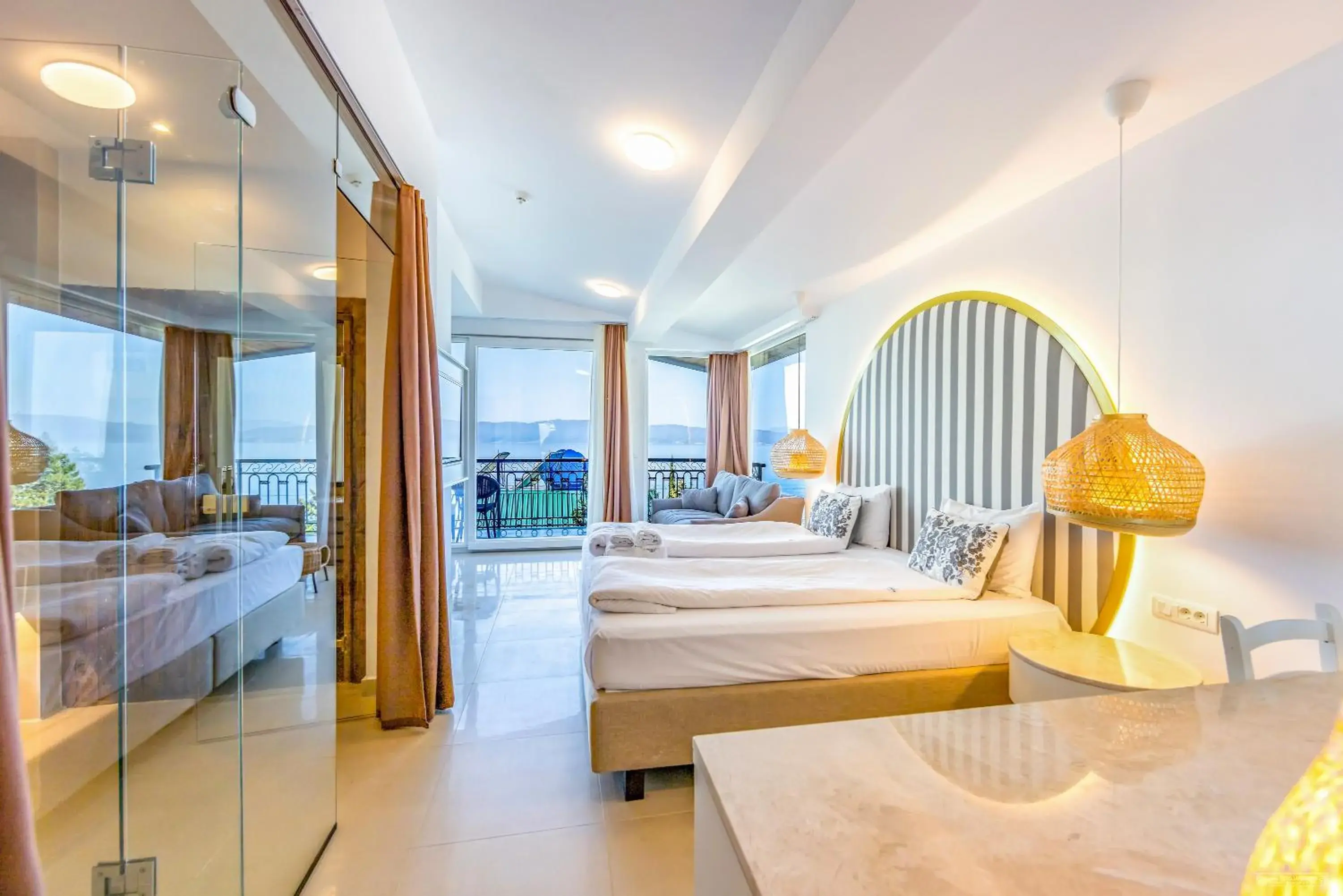 Superior Apartment with Sauna, Spa Bath and Lake View in Vila Bisera Superior Apartment with Sauna, Spa Bath and Lake View in Vila Bisera