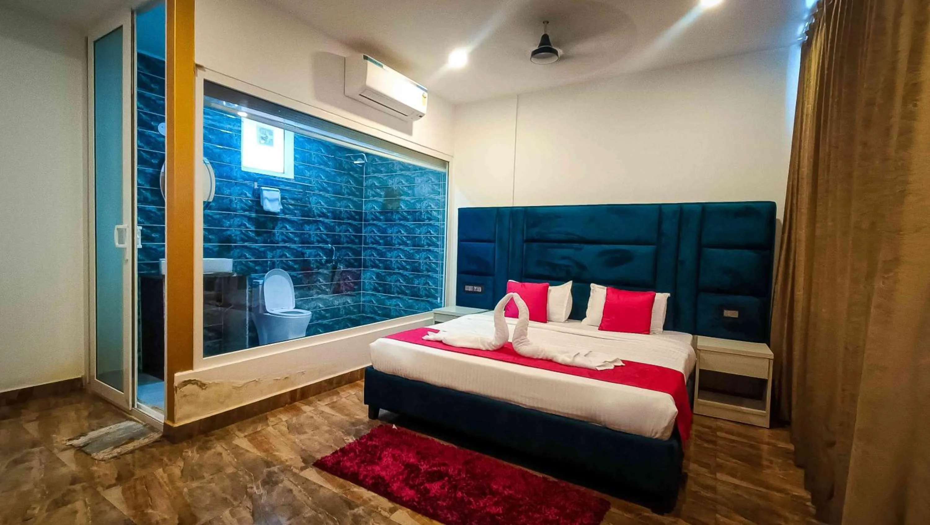 Bed in 36 Yard Beach Cottages