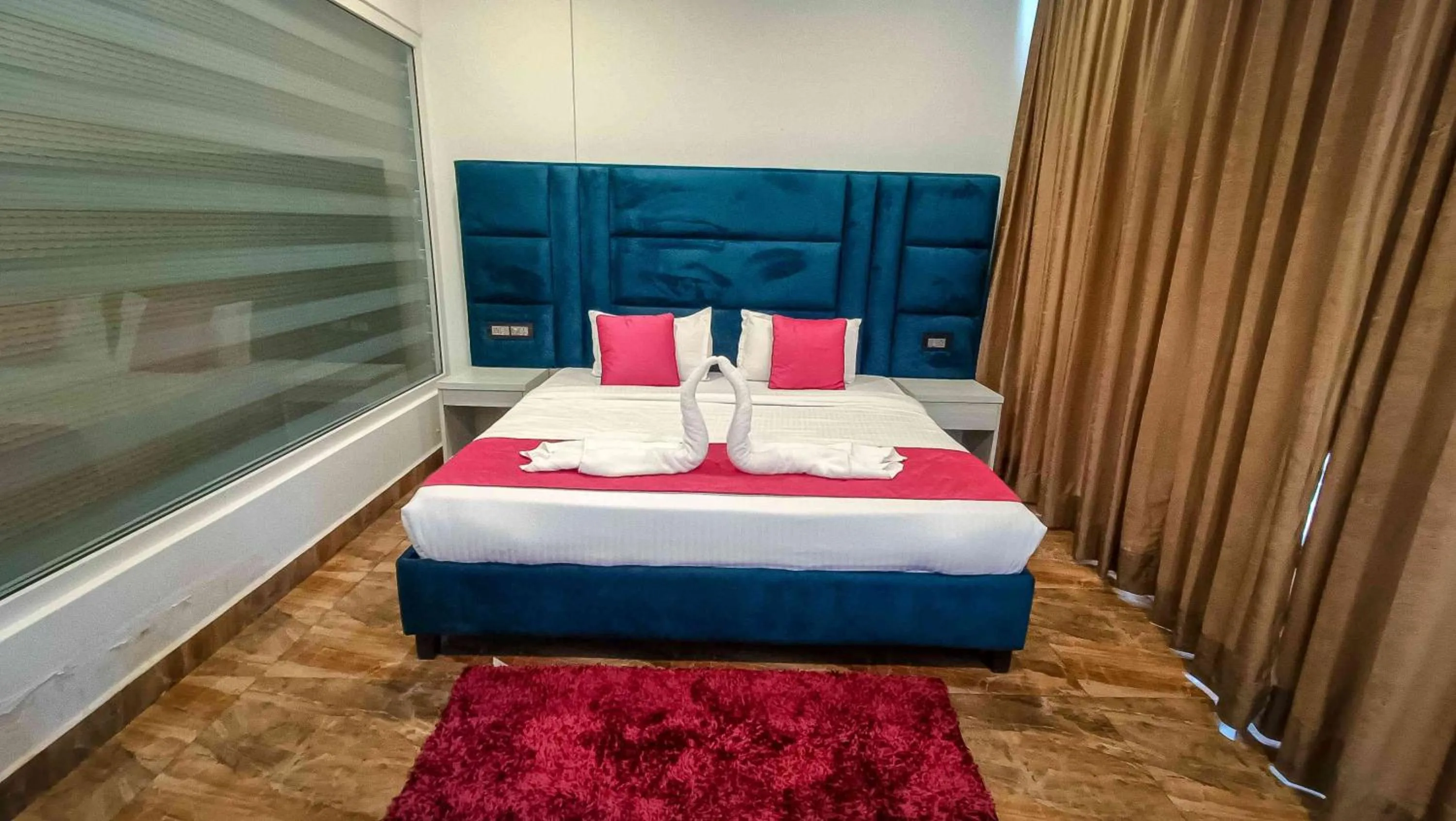 Bed in 36 Yard Beach Cottages