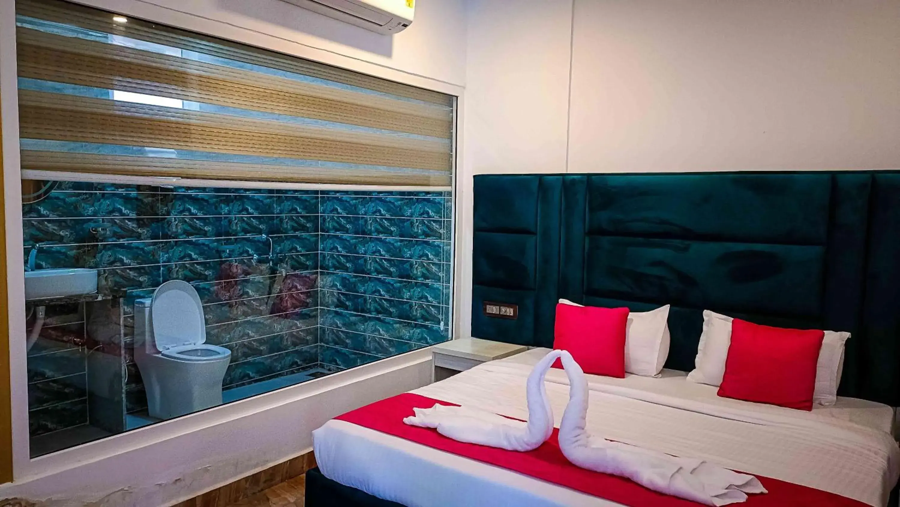 Bed in 36 Yard Beach Cottages Bed in 36 Yard Beach Cottages