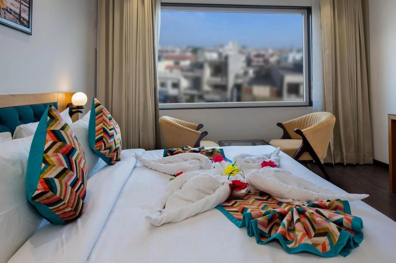 Bedroom, Bed in Classio Royale By iO Hotels Near Golden Temple