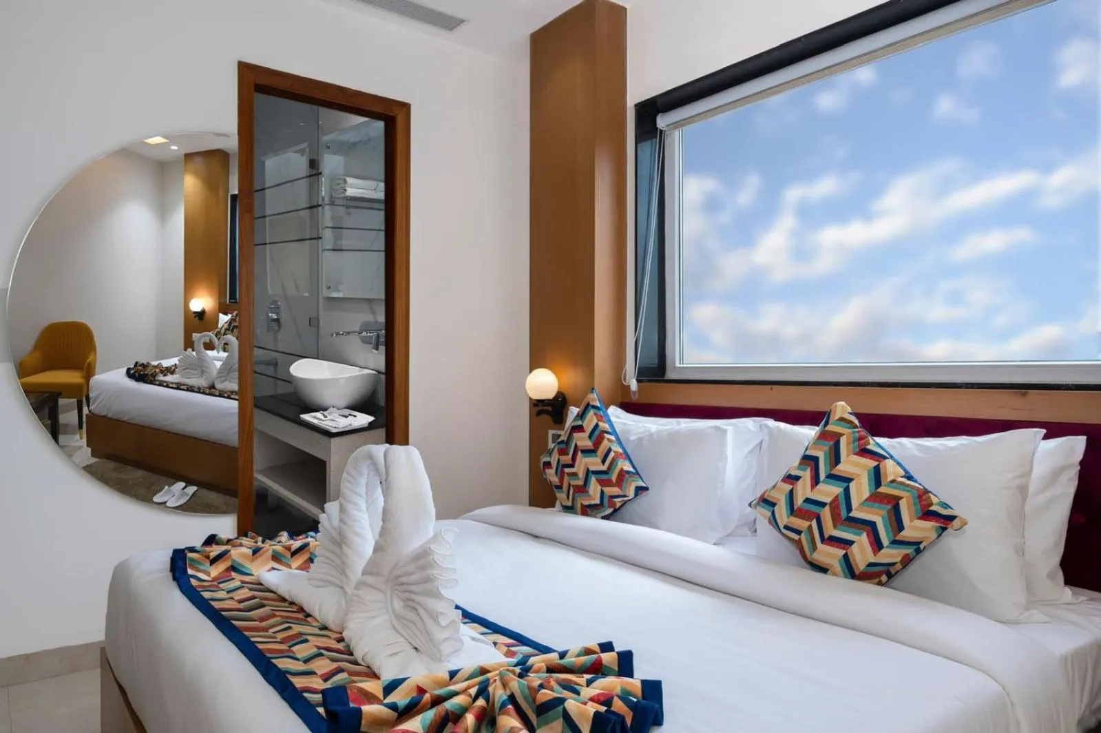 Bedroom, Bed in Classio Royale By iO Hotels Near Golden Temple