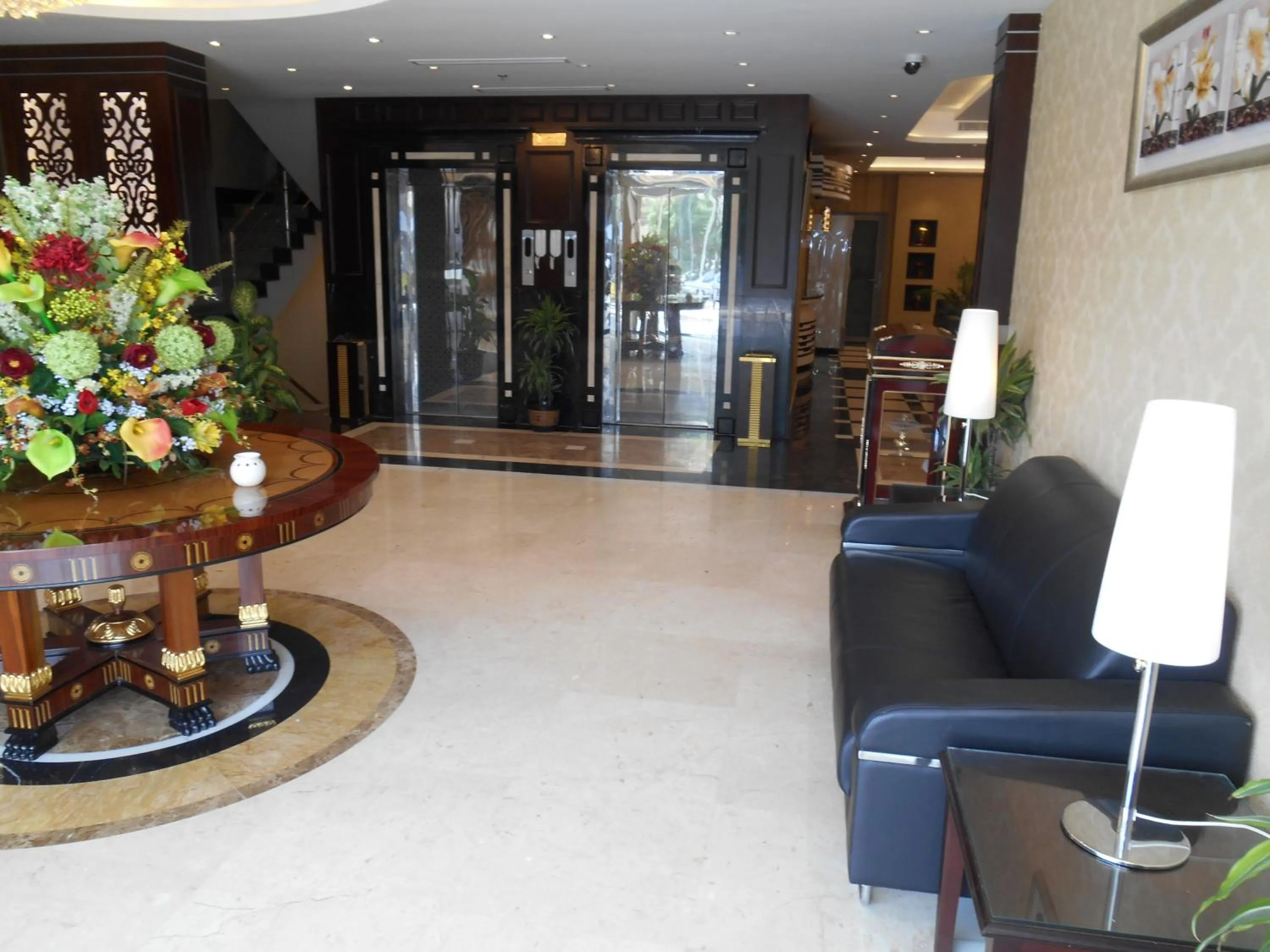 Lobby or reception in جلنار الشرق للشقق المخدومة