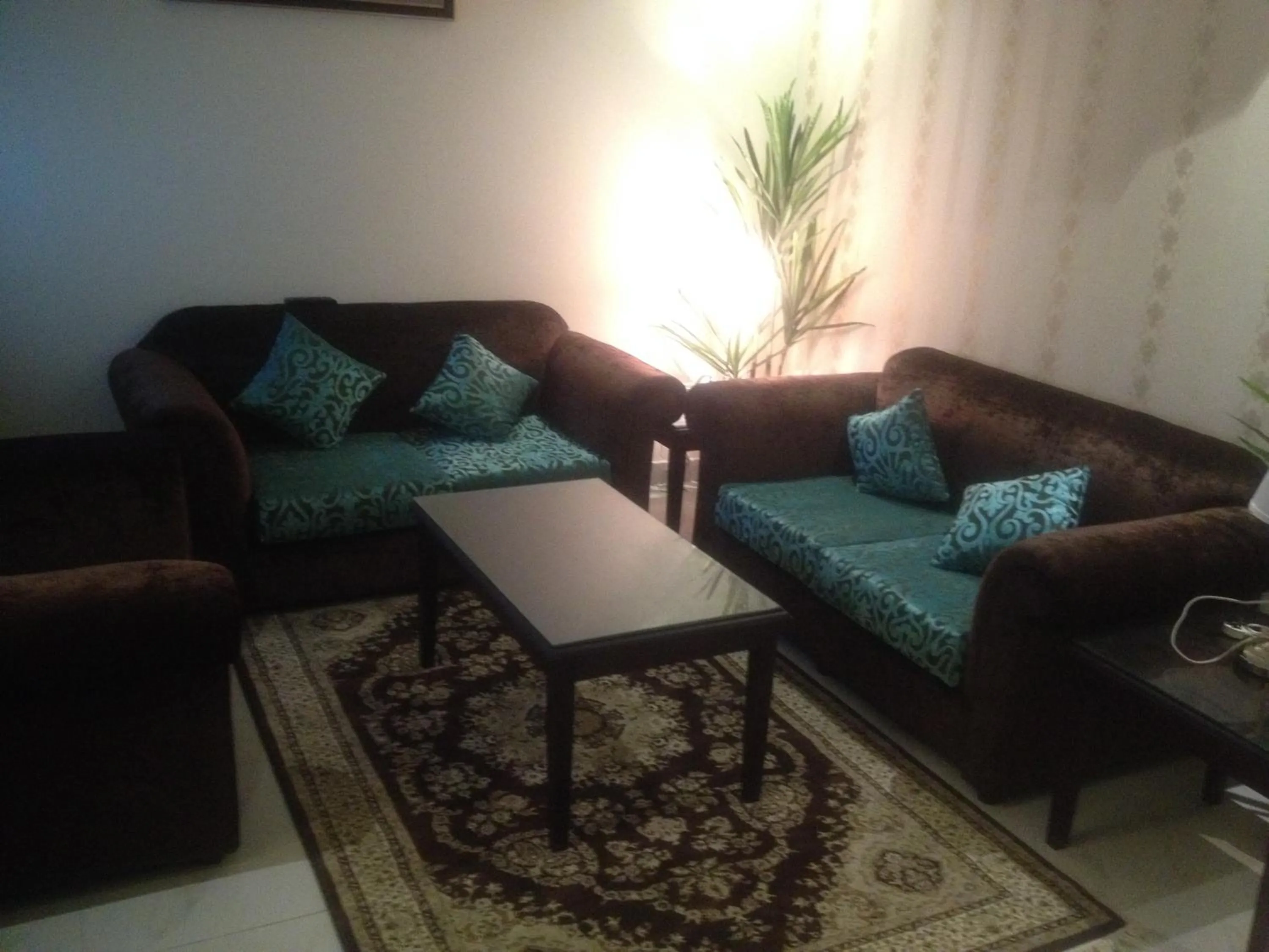 Living room in جلنار الشرق للشقق المخدومة