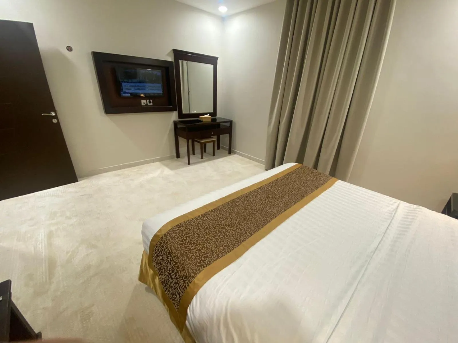 TV and multimedia, Bed in جلنار الشرق للشقق المخدومة