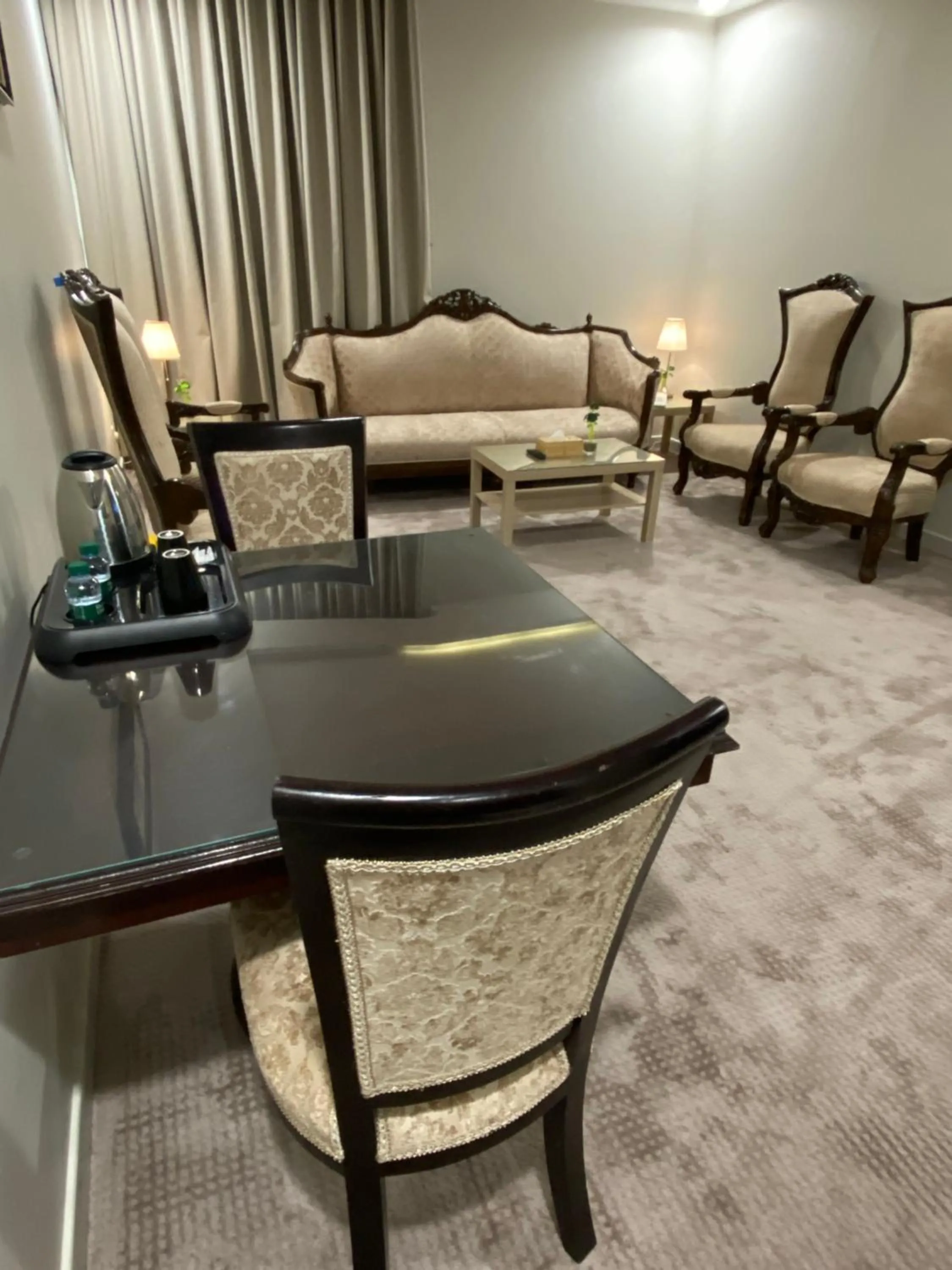 Seating area in جلنار الشرق للشقق المخدومة