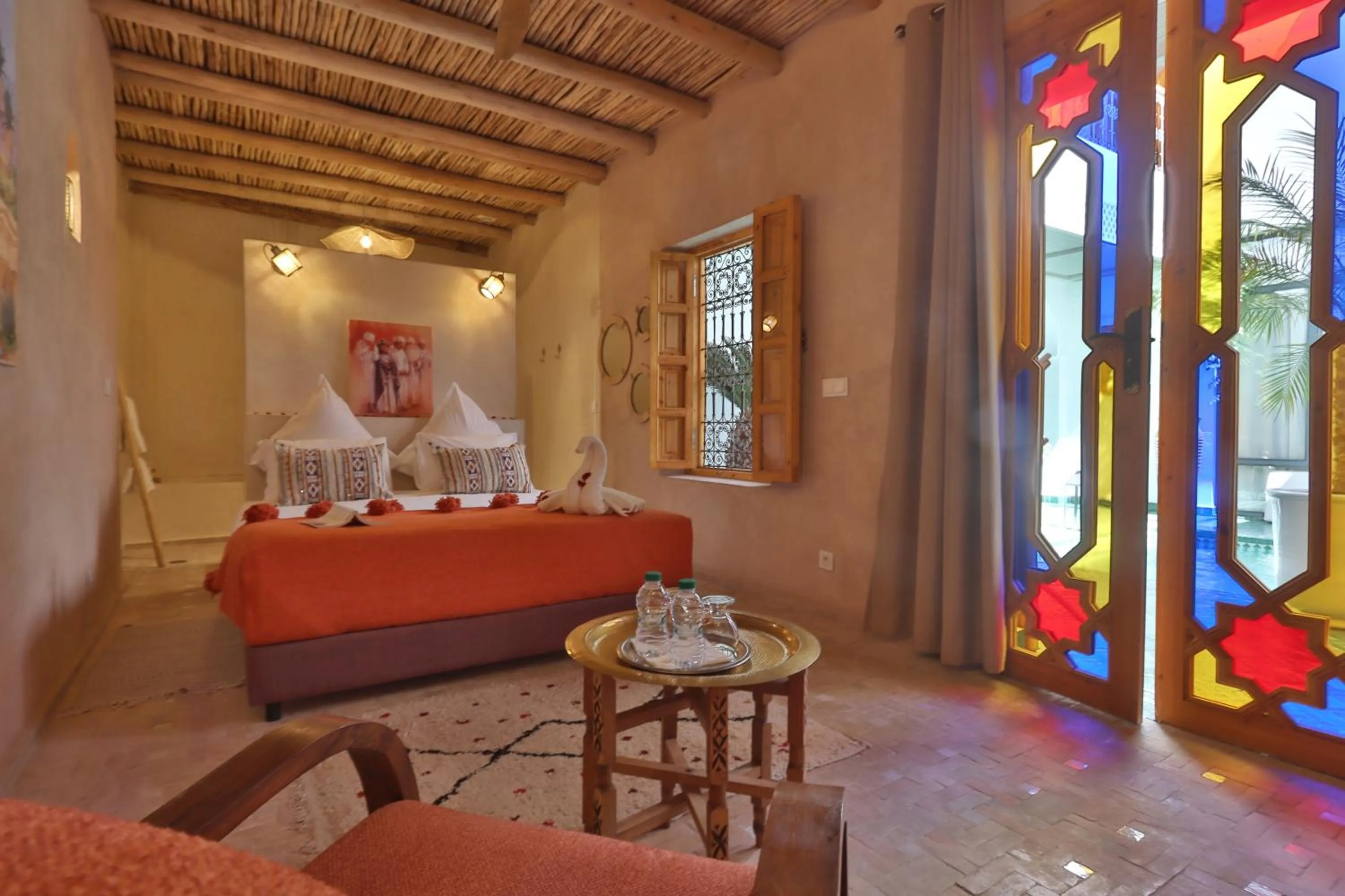 Bed in Riad Darchica