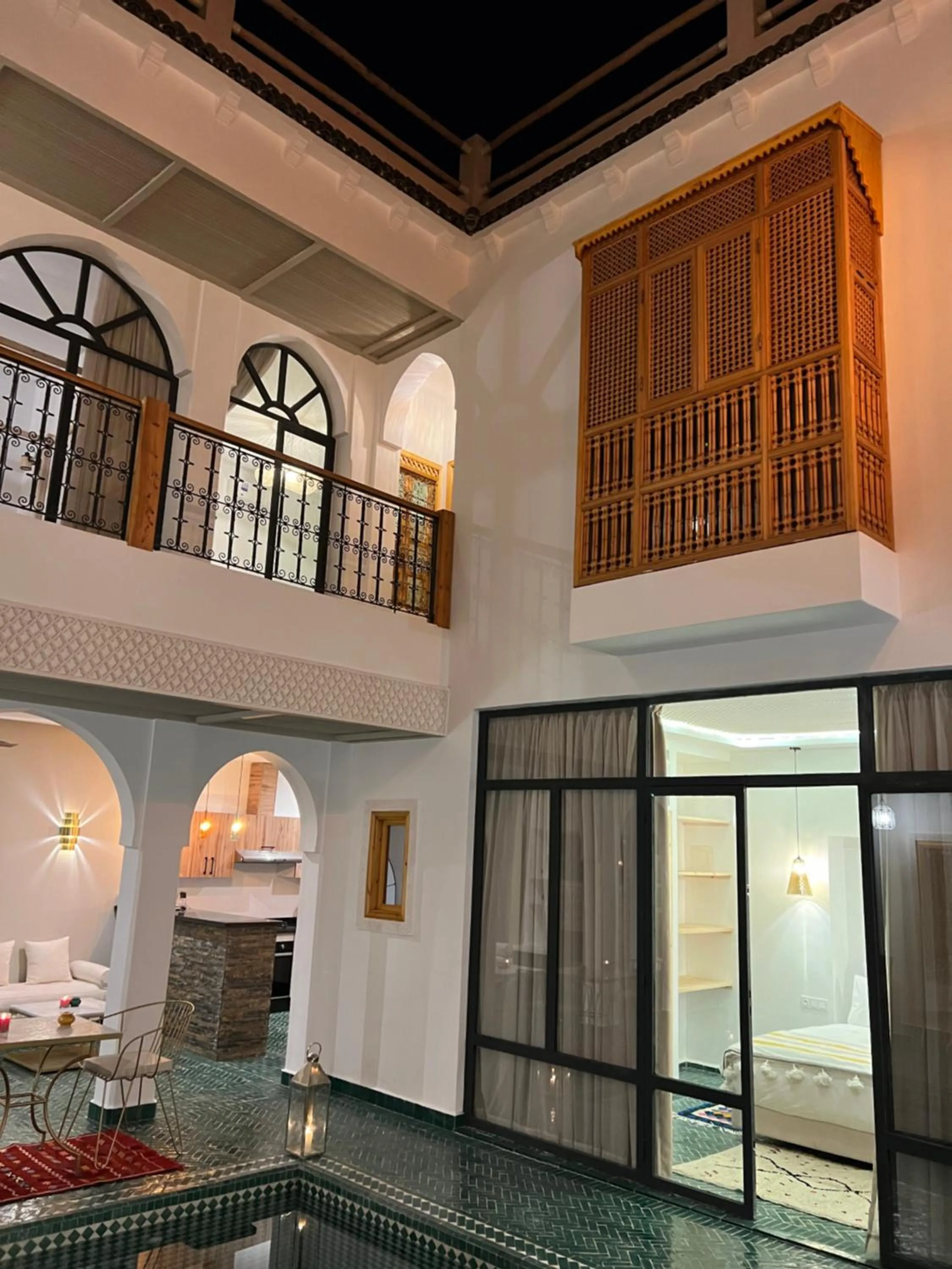 Pool view in Riad Darchica