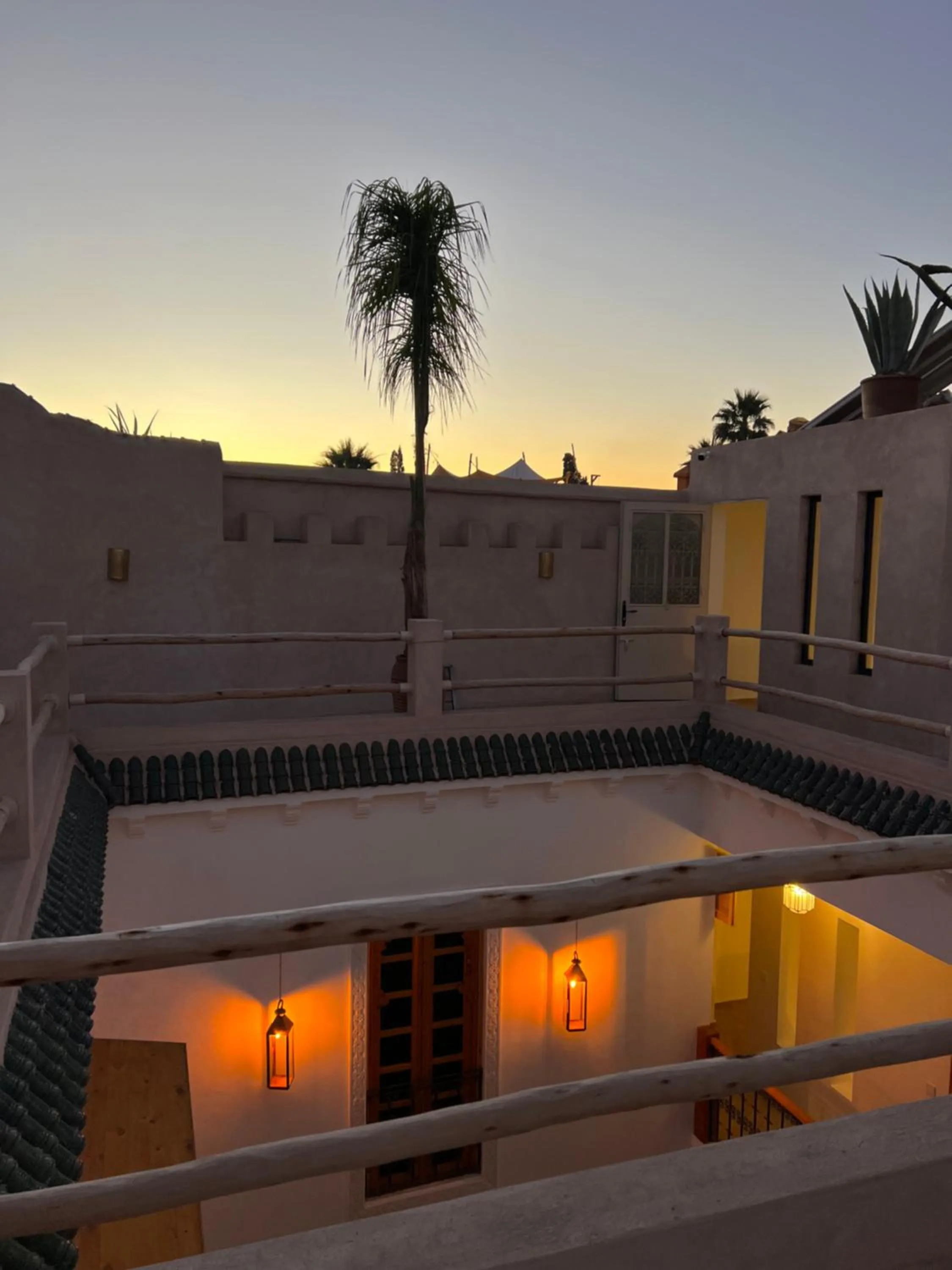 Balcony/Terrace in Riad Darchica