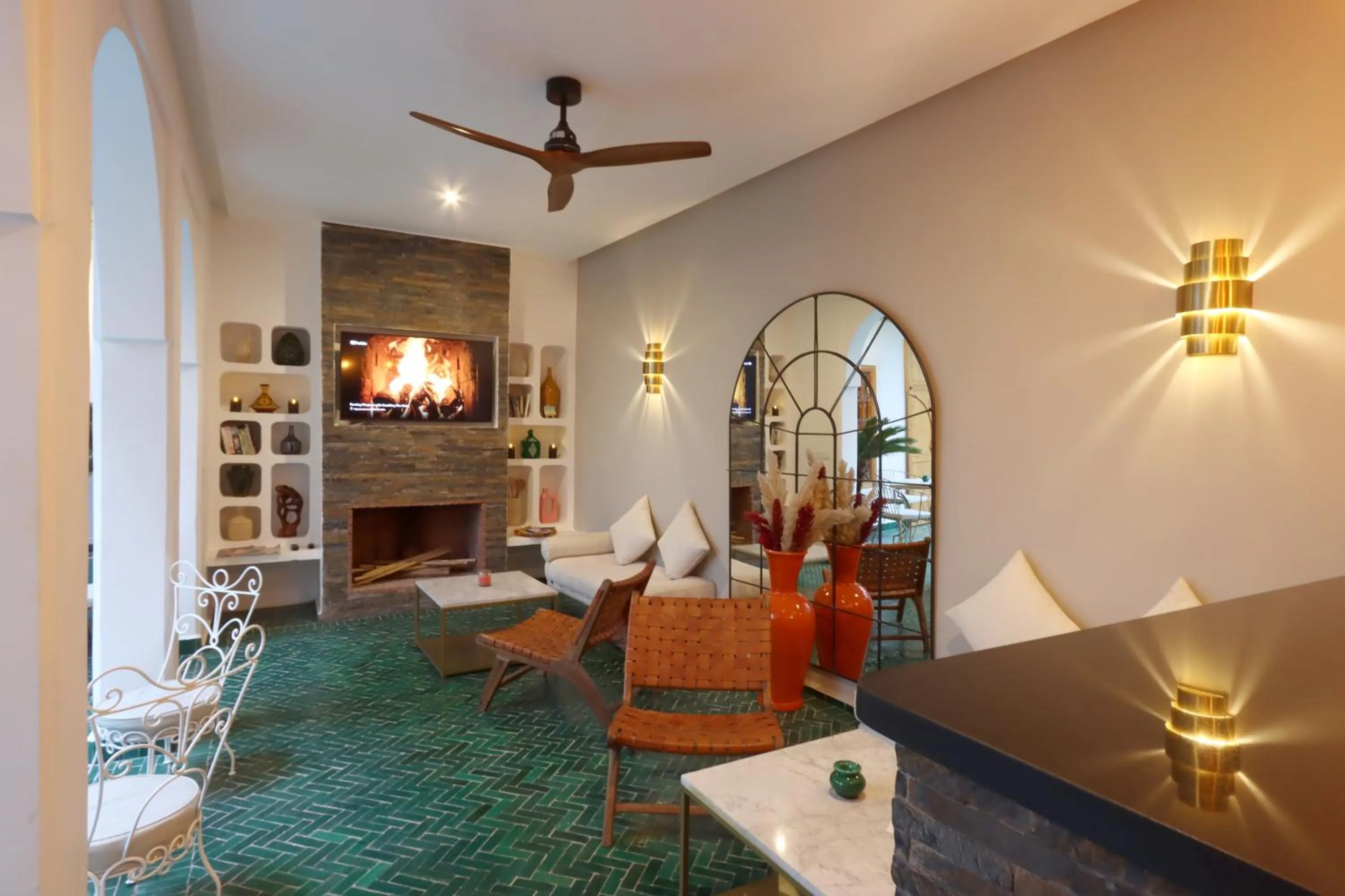 Patio in Riad Darchica