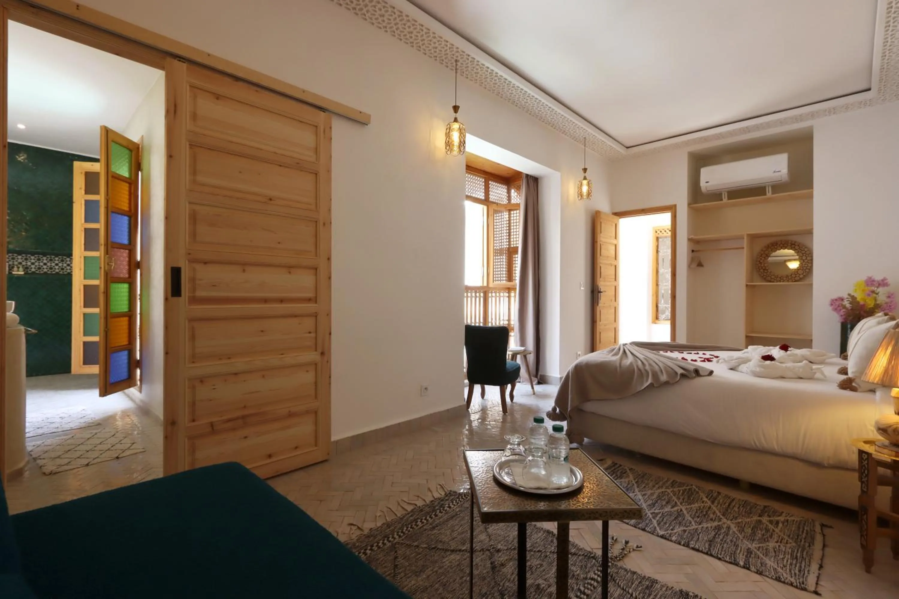 Bed in Riad Darchica