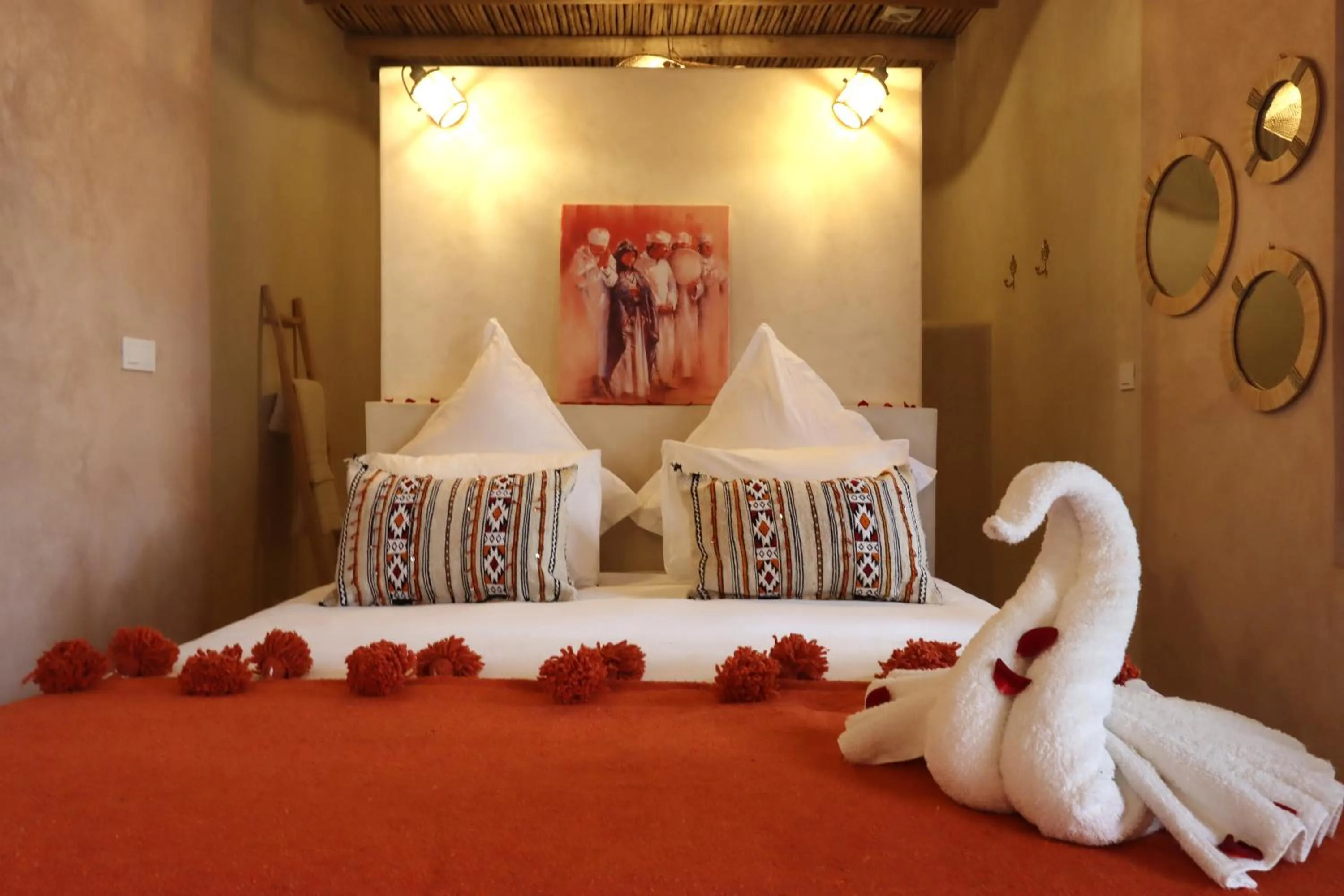 Bed in Riad Darchica