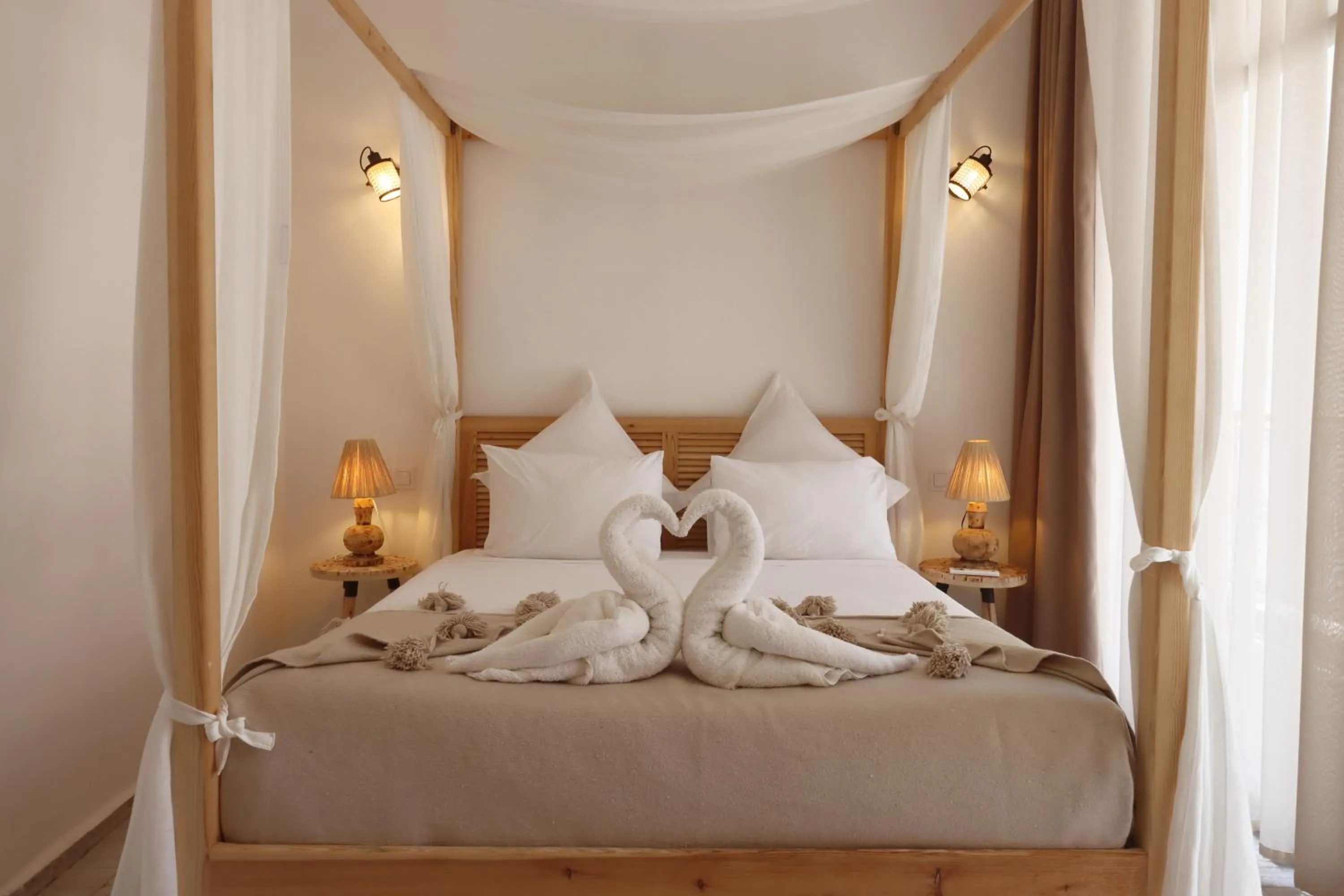 Bed in Riad Darchica